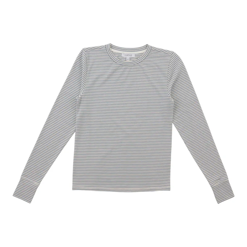 mySTYLE Women's Crew Neck Long Sleeve Tee sold by Giant Tiger