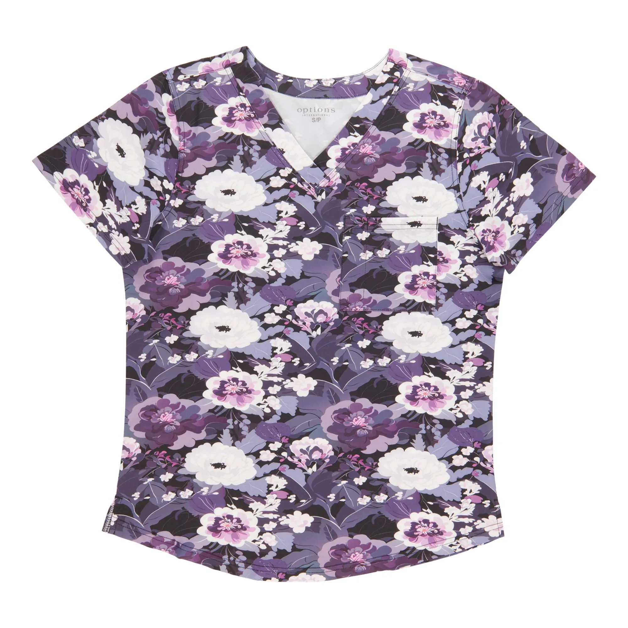 Options Women's Printed Scrub Top sold by Giant Tiger