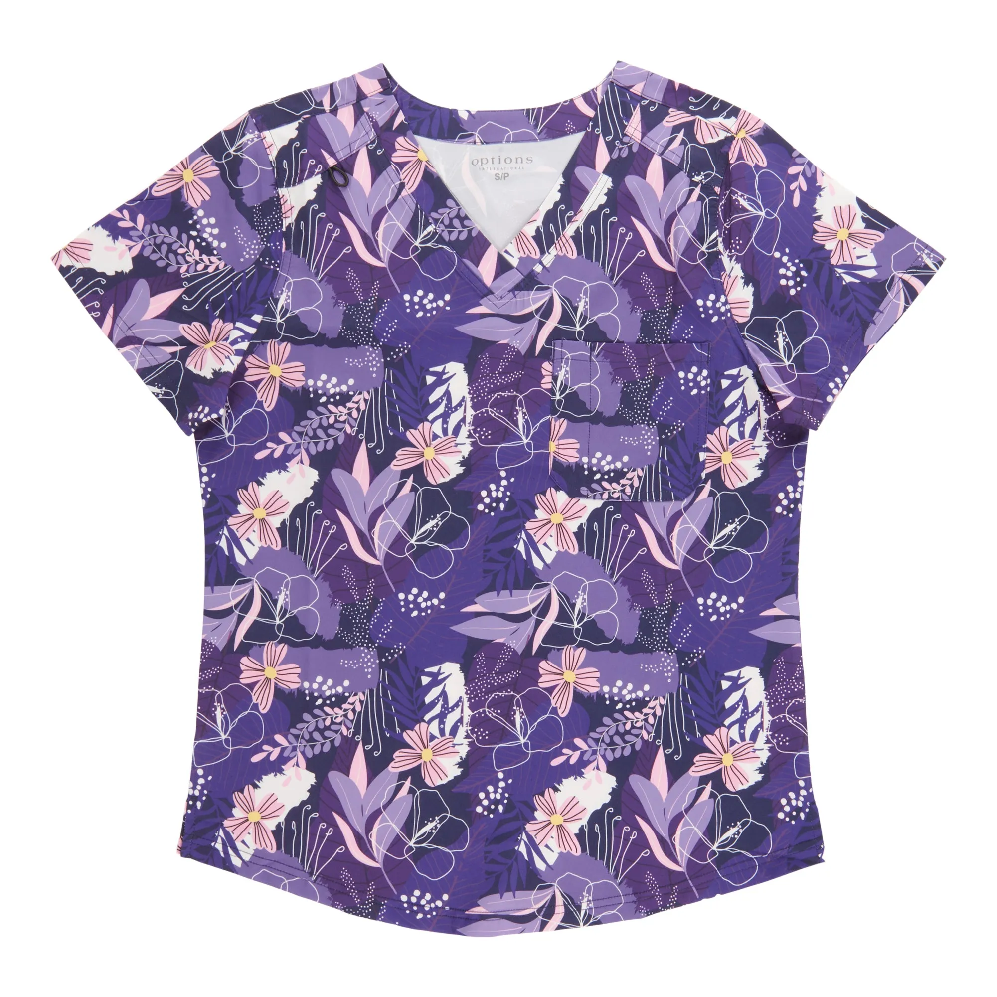 Options Women's Printed Scrub Top sold by Giant Tiger product image thumbnail 3