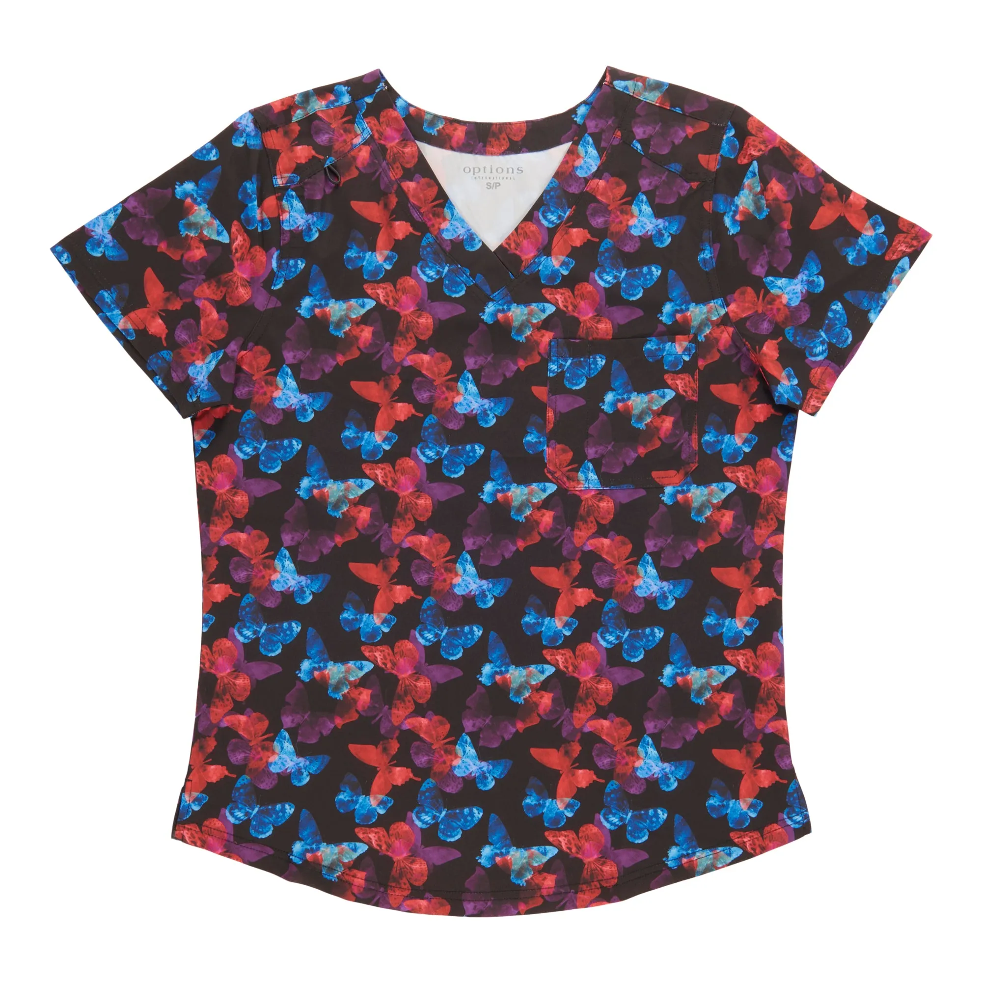 Options Women's Printed Scrub Top sold by Giant Tiger