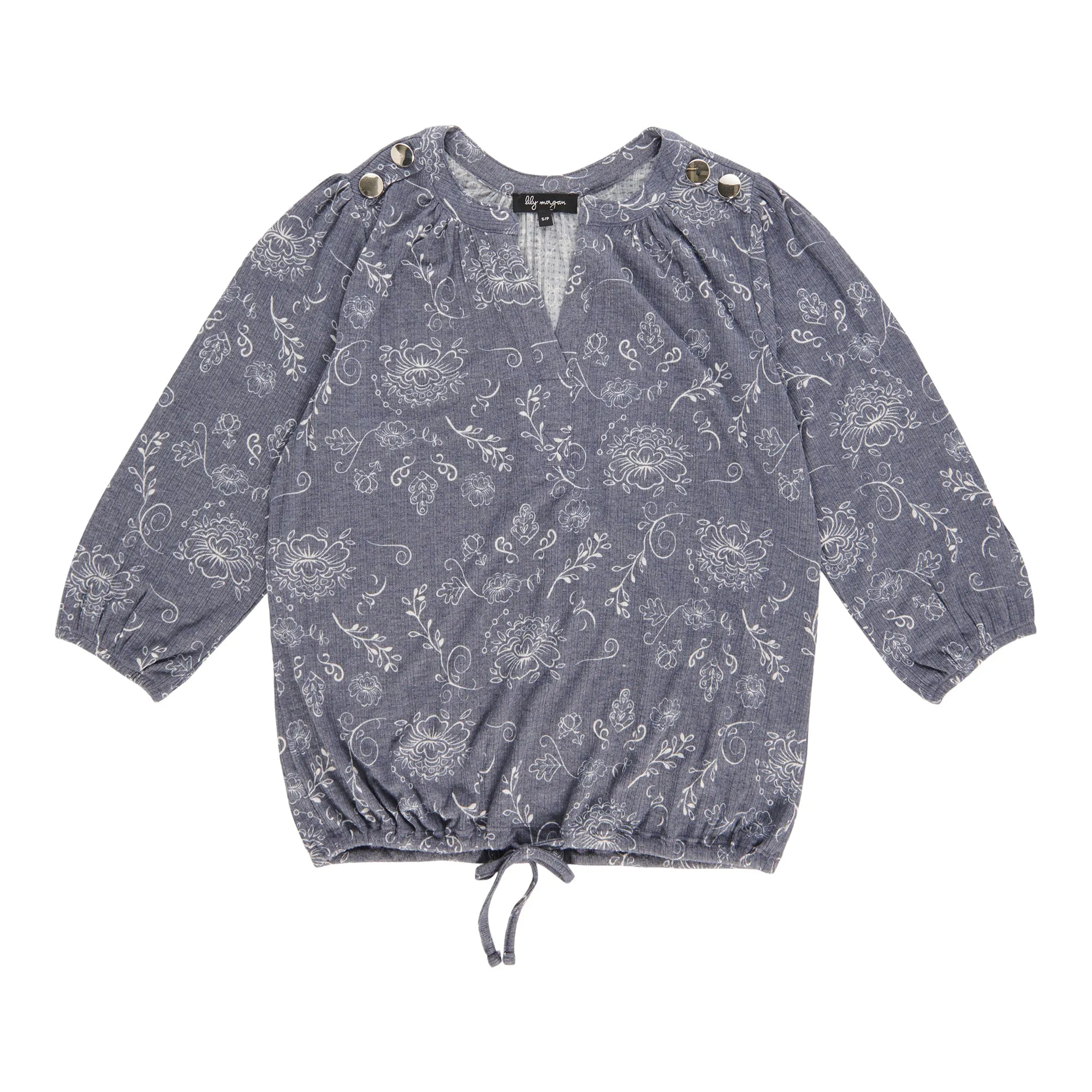 lily morgan Women's Tie Front Top sold by Giant Tiger product image thumbnail 2