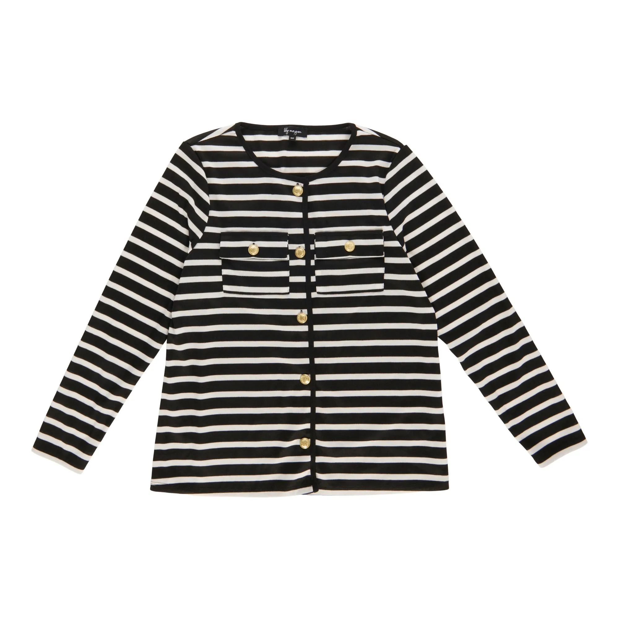 lily morgan Women's Plus Cardigan with Front Pockets sold by Giant Tiger product image thumbnail 3