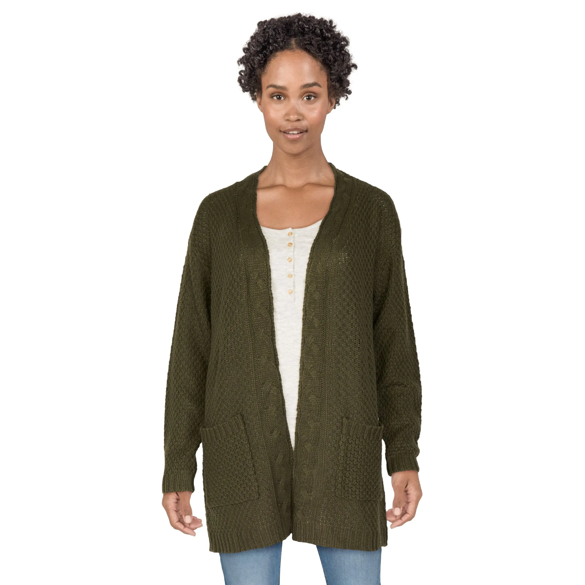 lily morgan Women's Knit Design Cardigan sold by Giant Tiger