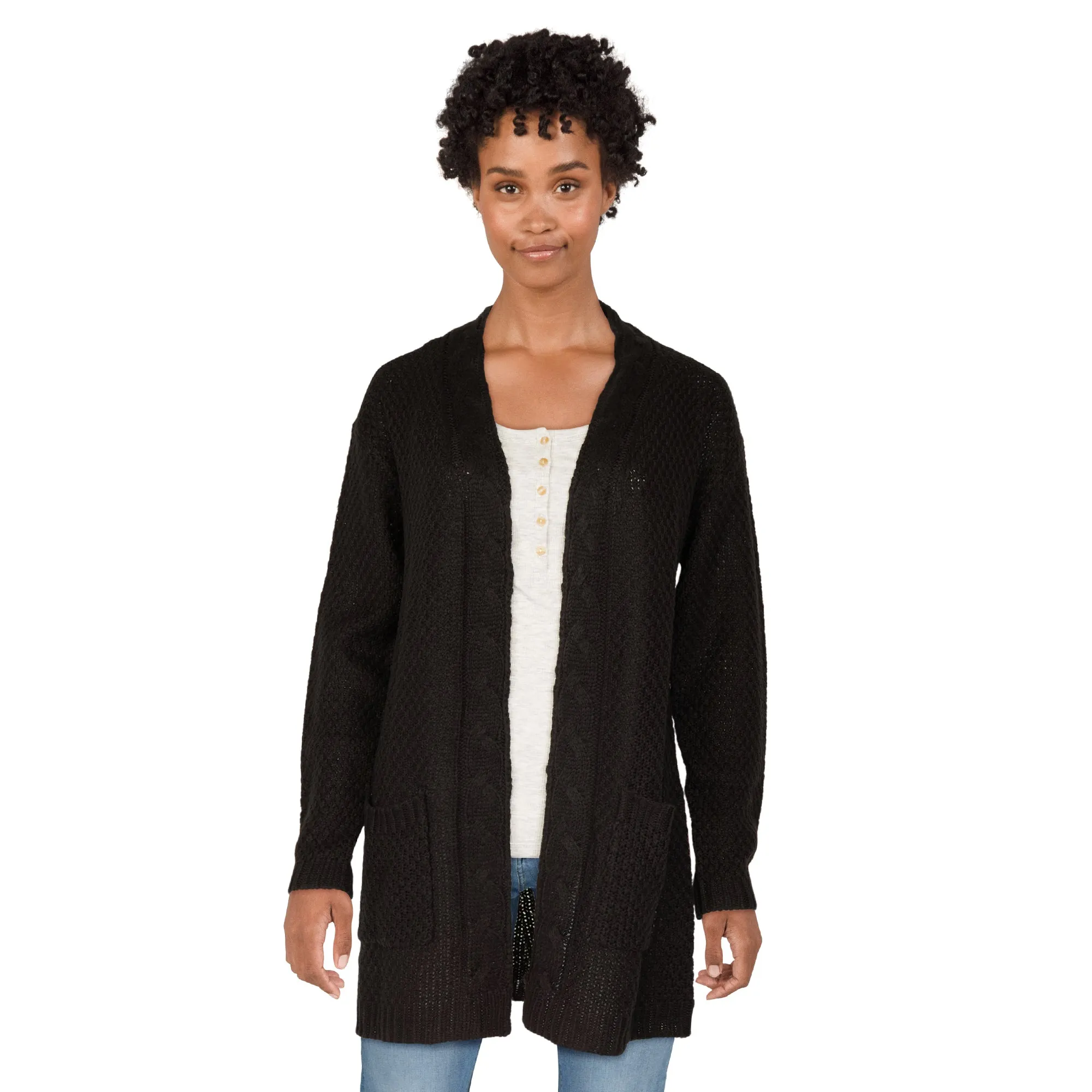 lily morgan Women's Knit Design Cardigan sold by Giant Tiger product image thumbnail 2