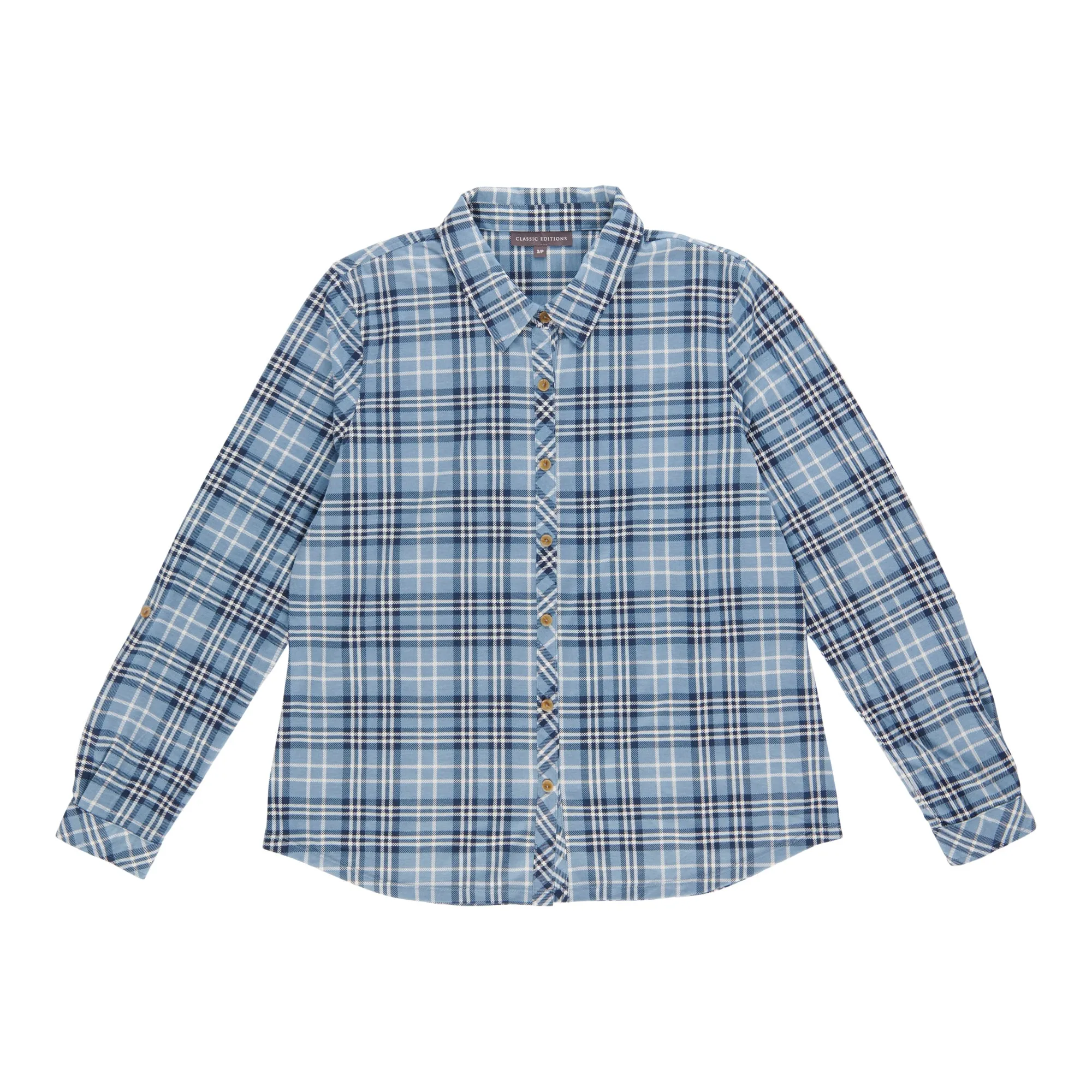 Classic Editions Women's Plaid Shirt sold by Giant Tiger