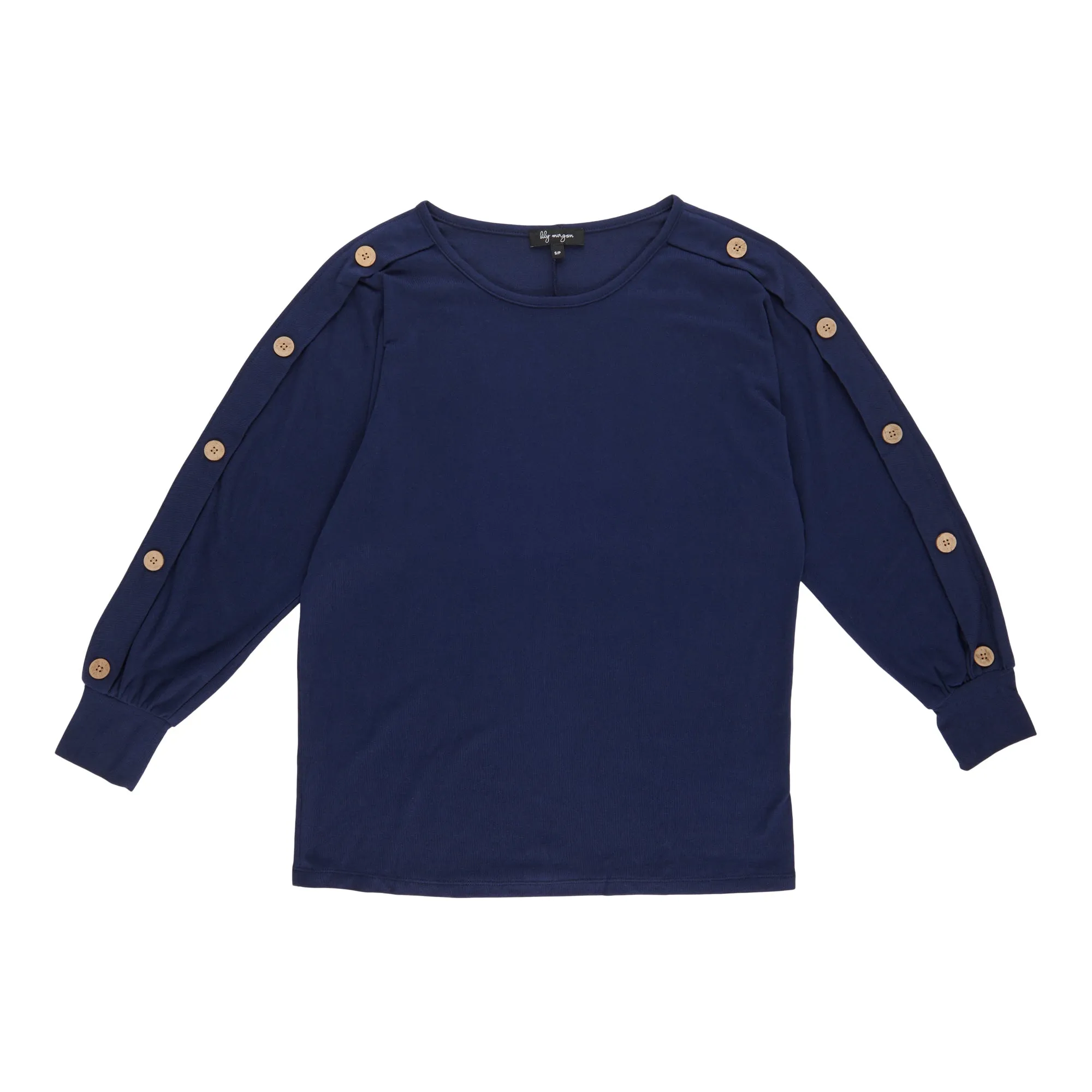 lily morgan Women's Lace Sleeve Detail Sweater sold by Giant Tiger product image thumbnail 4