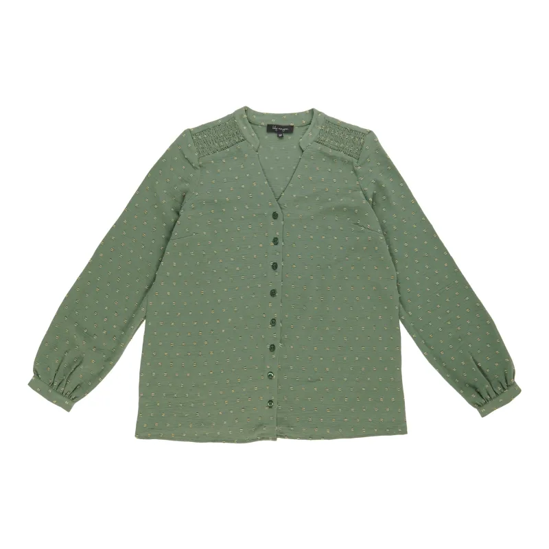 lily morgan Women's Long Sleeve Blouse sold by Giant Tiger
