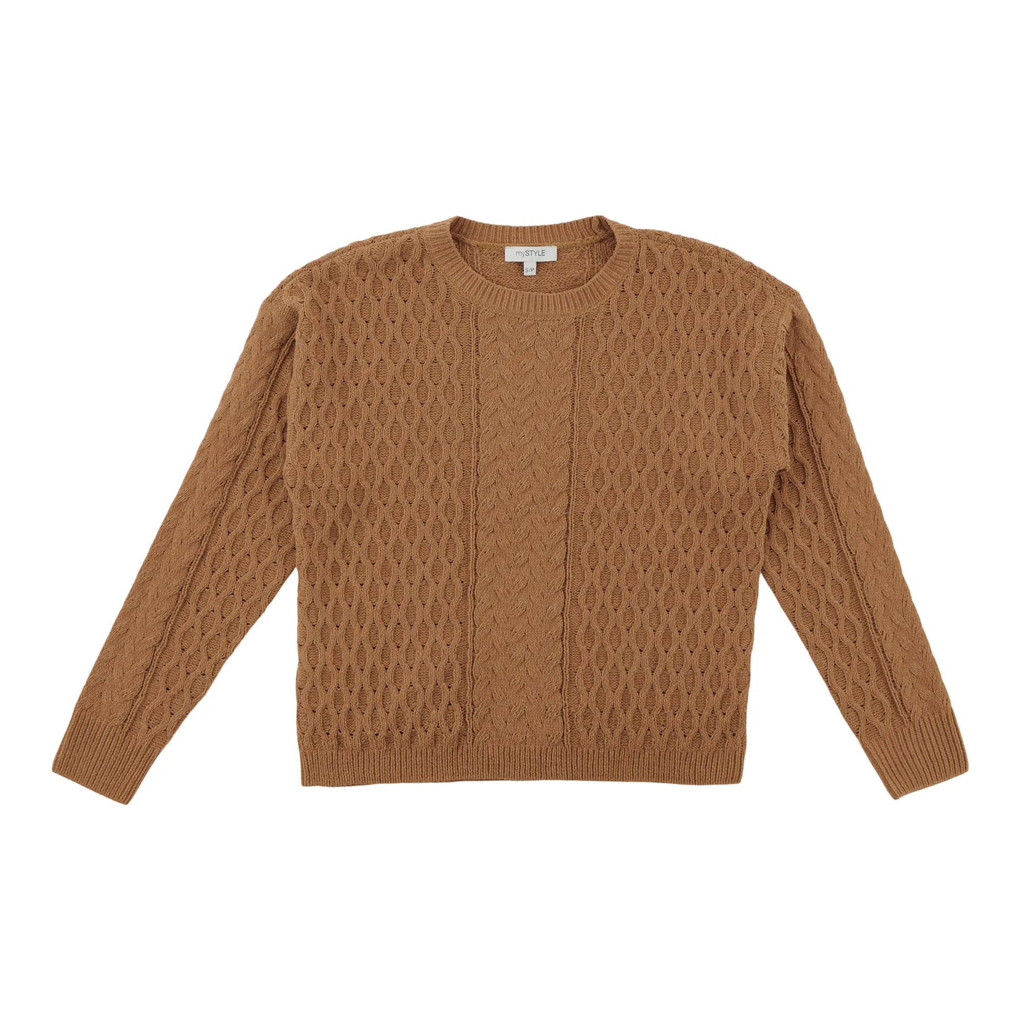 mySTYLE Women's Chenille Cable Sweater sold by Giant Tiger product image thumbnail 2