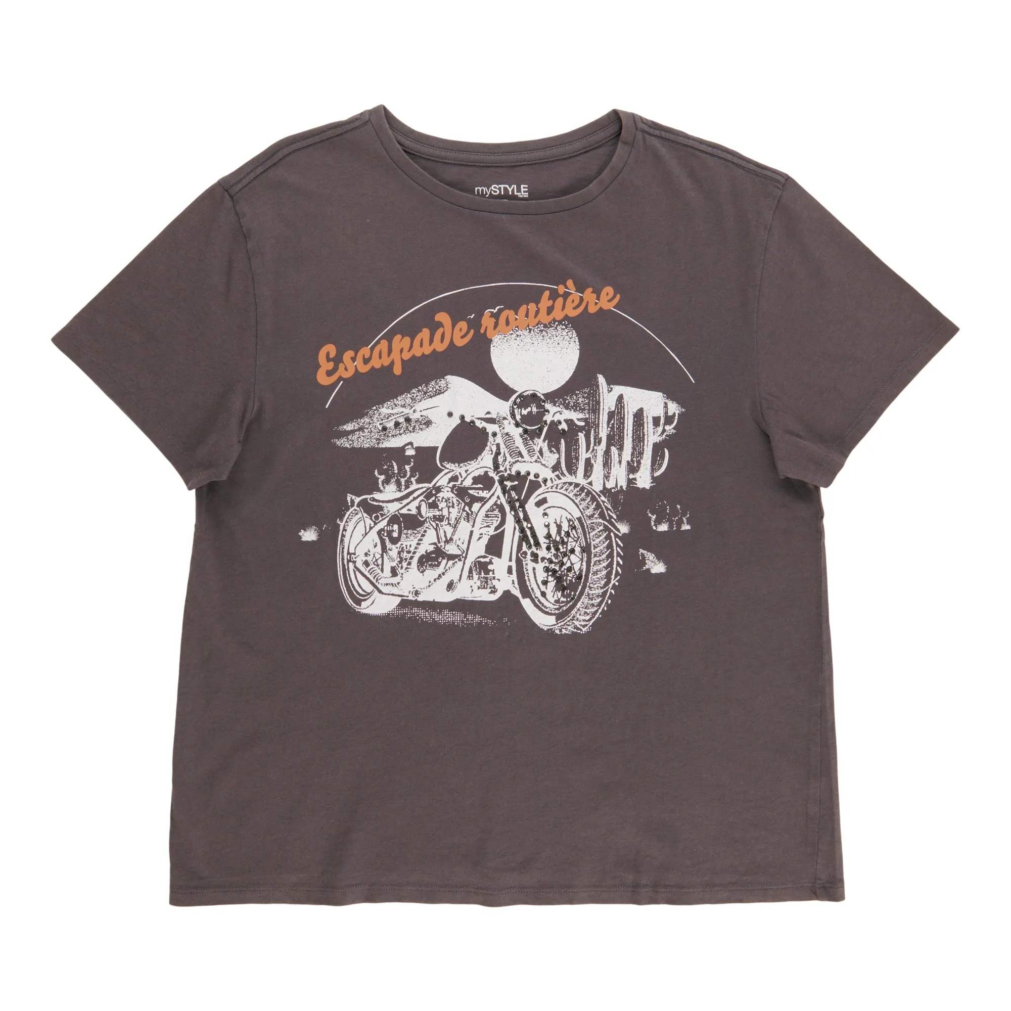 mySTYLE Women's Crew Neck T-Shirt sold by Giant Tiger