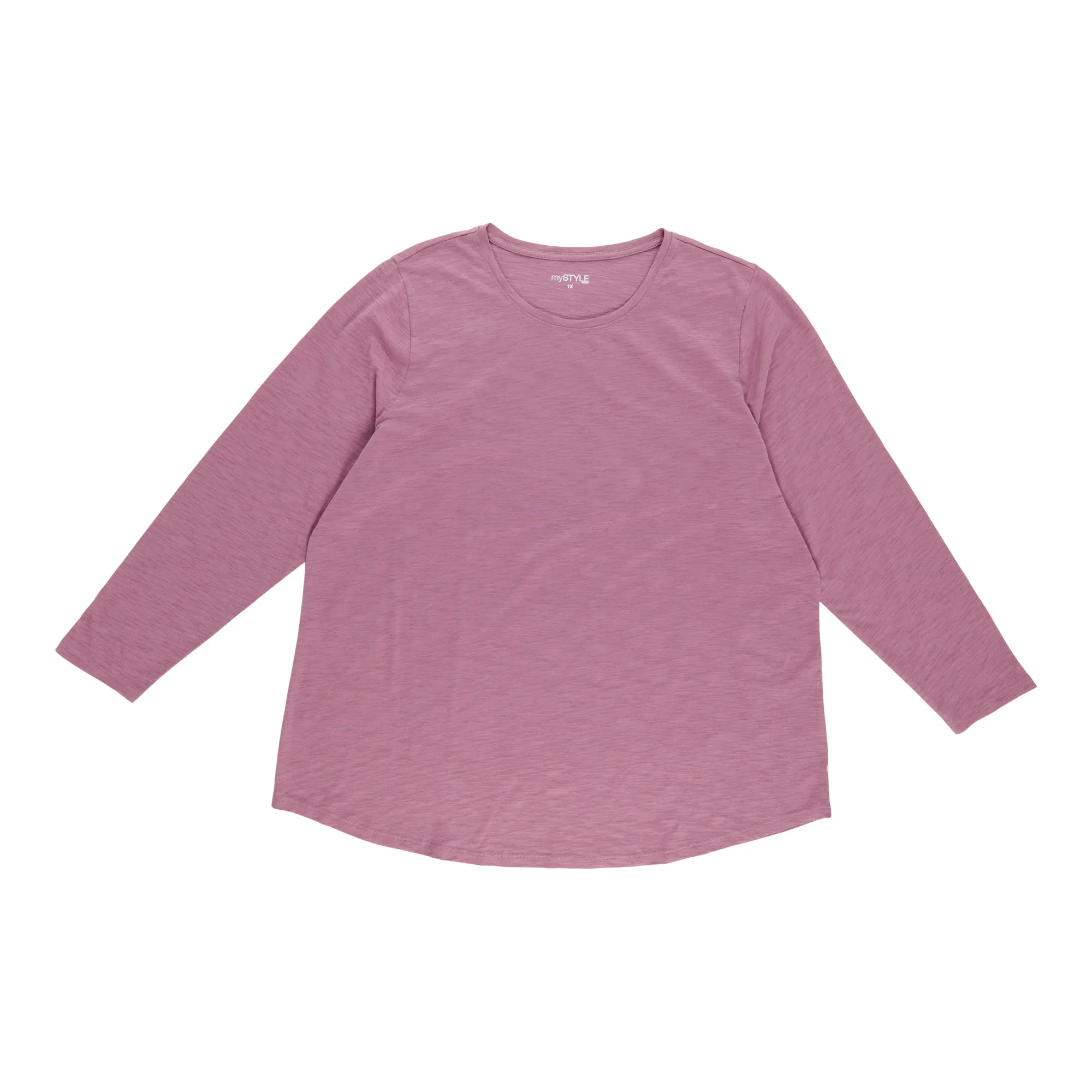 mySTYLE Women's Plus Long Sleeve Tee sold by Giant Tiger product image thumbnail 5