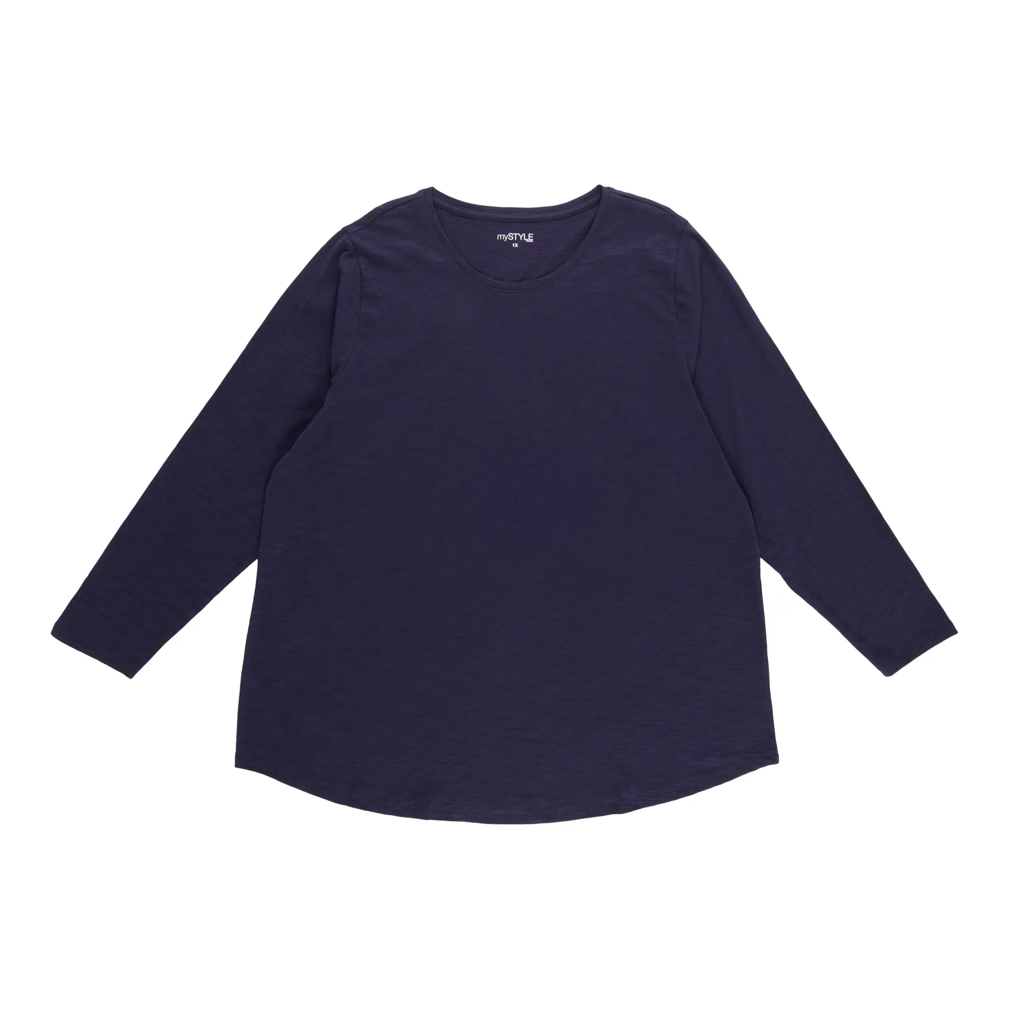 mySTYLE Women's Plus Long Sleeve Tee sold by Giant Tiger product image thumbnail 2