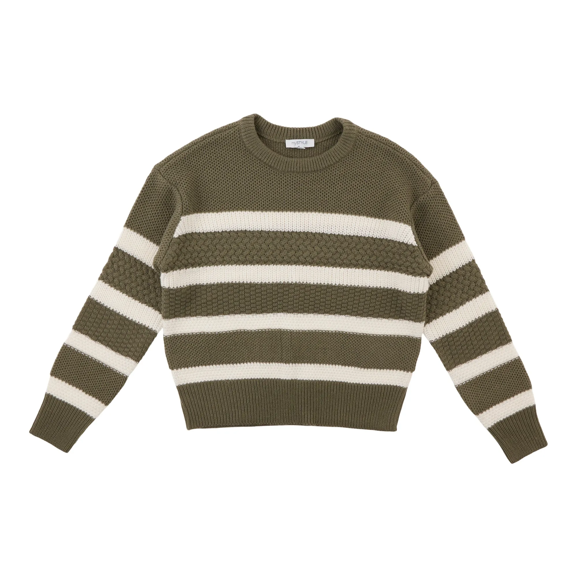 mySTYLE Women's Striped Pullover Sweater sold by Giant Tiger product image thumbnail 2