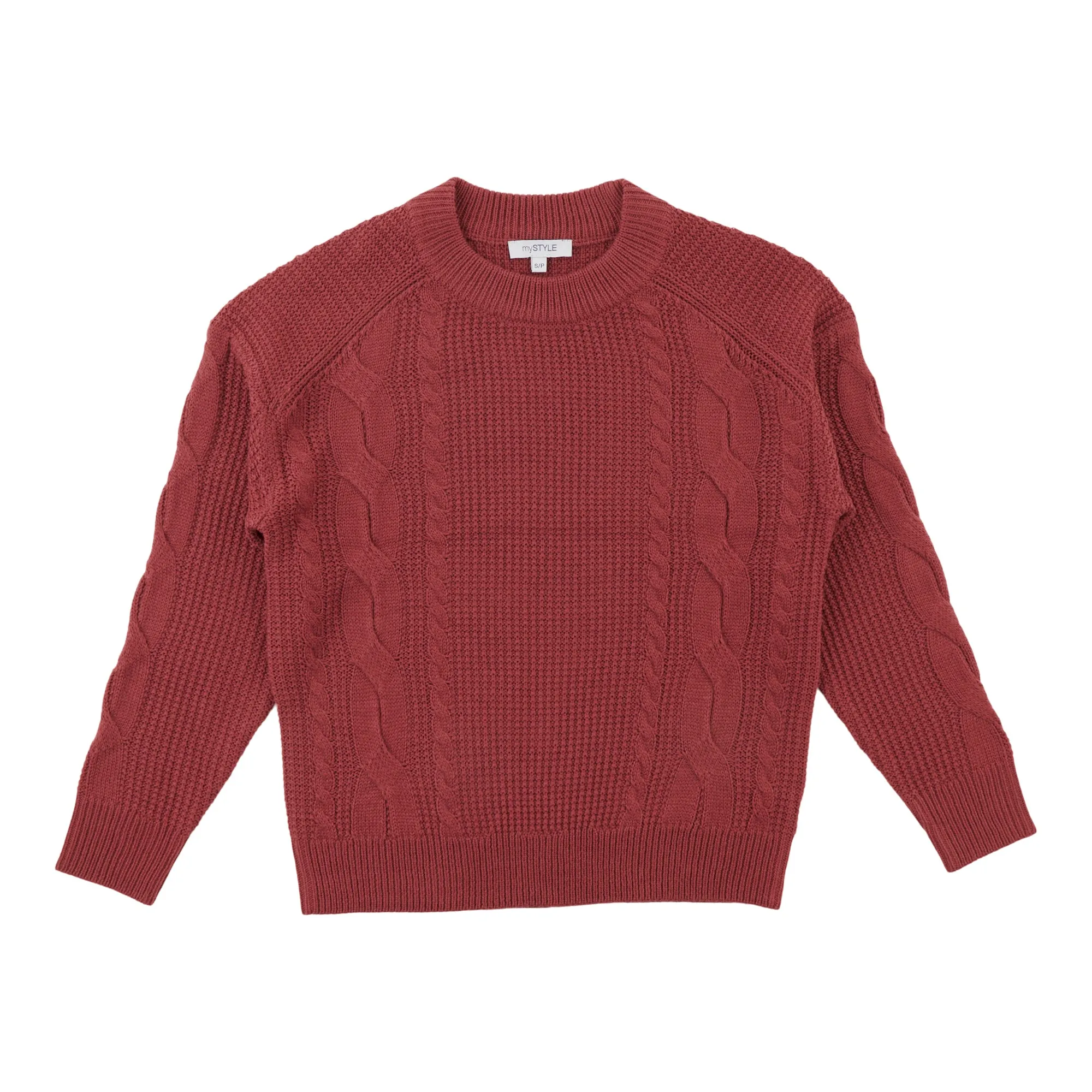 mySTYLE Women's Cable Pullover Sweater sold by Giant Tiger product image thumbnail 2