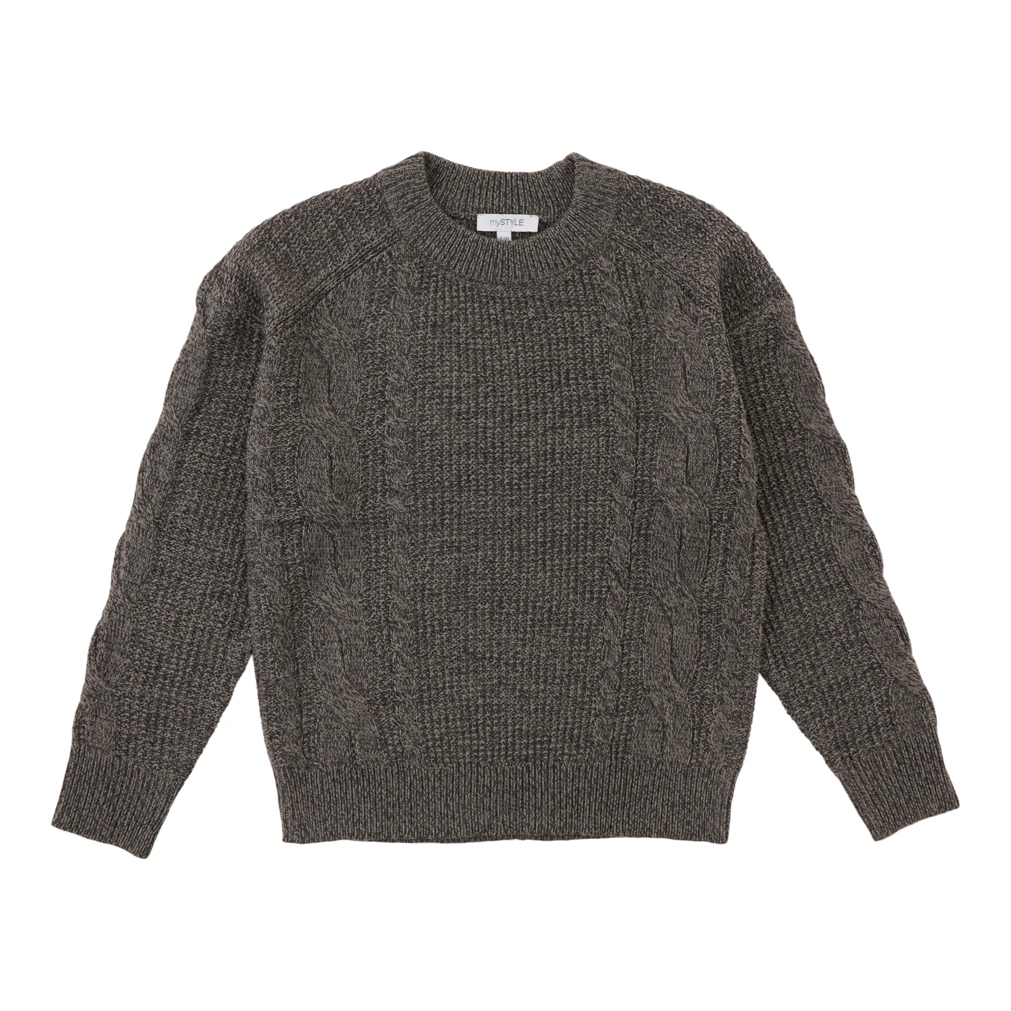 mySTYLE Women's Cable Pullover Sweater sold by Giant Tiger