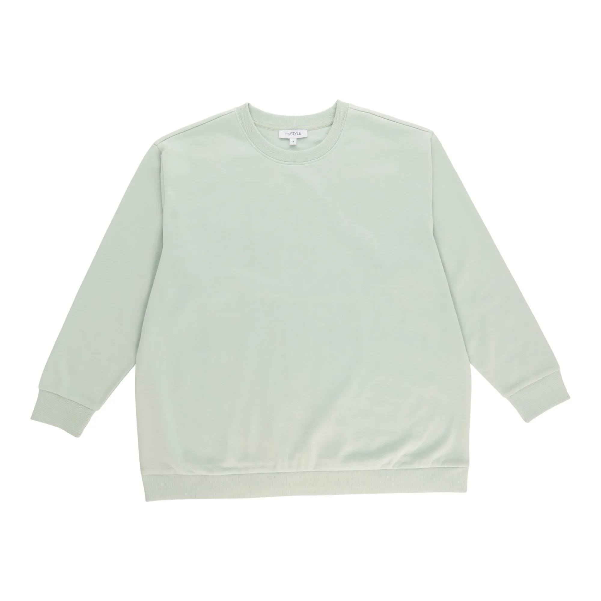 mySTYLE Women's Plus Fleece Crew Neck Sweater sold by Giant Tiger product image thumbnail 2