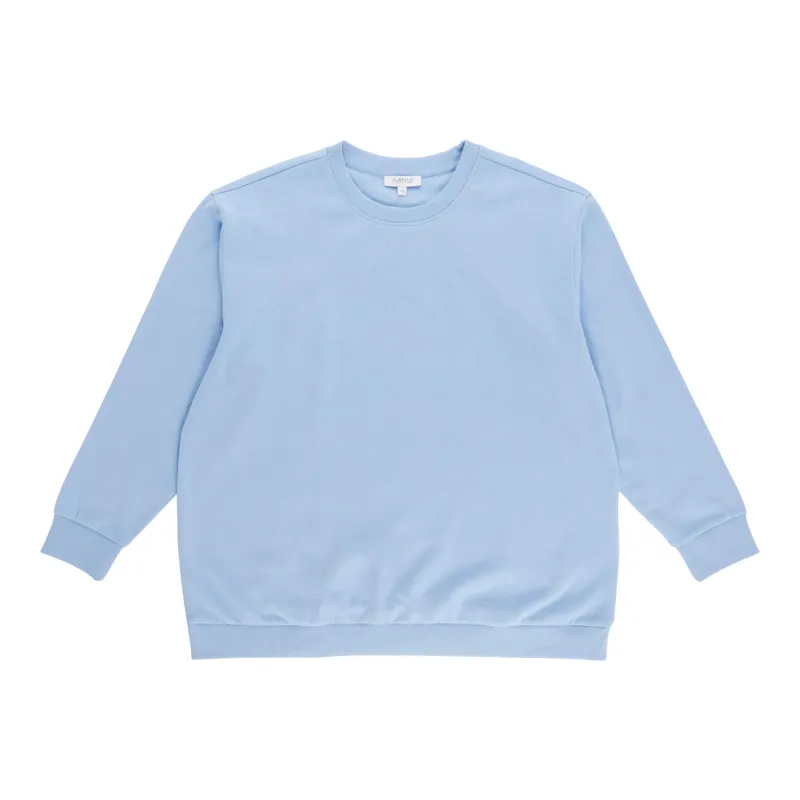 mySTYLE Women's Plus Fleece Crew Neck Sweater sold by Giant Tiger