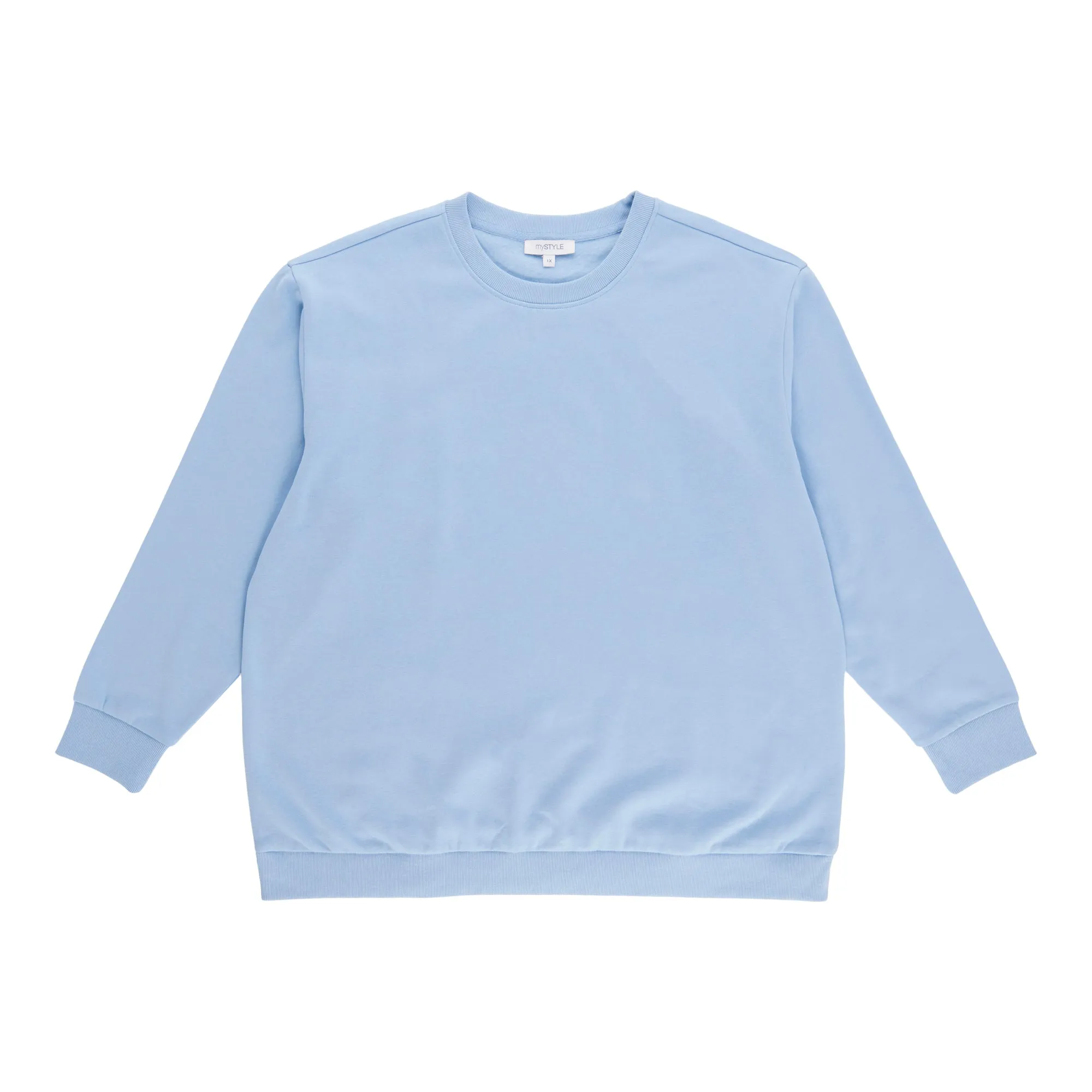 mySTYLE Women's Plus Fleece Crew Neck Sweater sold by Giant Tiger