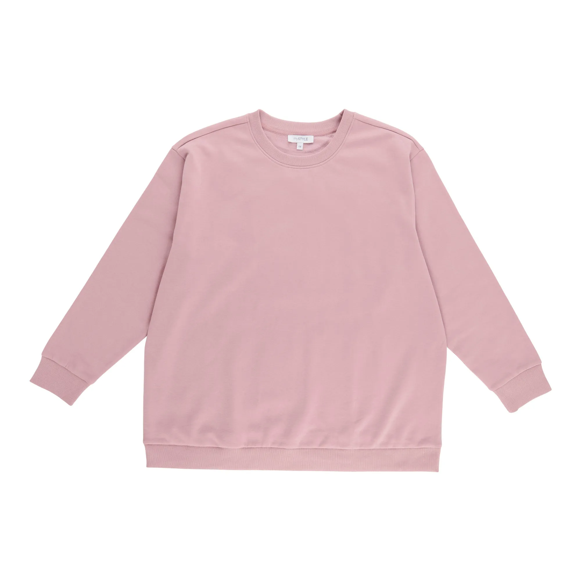 mySTYLE Women's Plus Fleece Crew Neck Sweater sold by Giant Tiger product image thumbnail 3