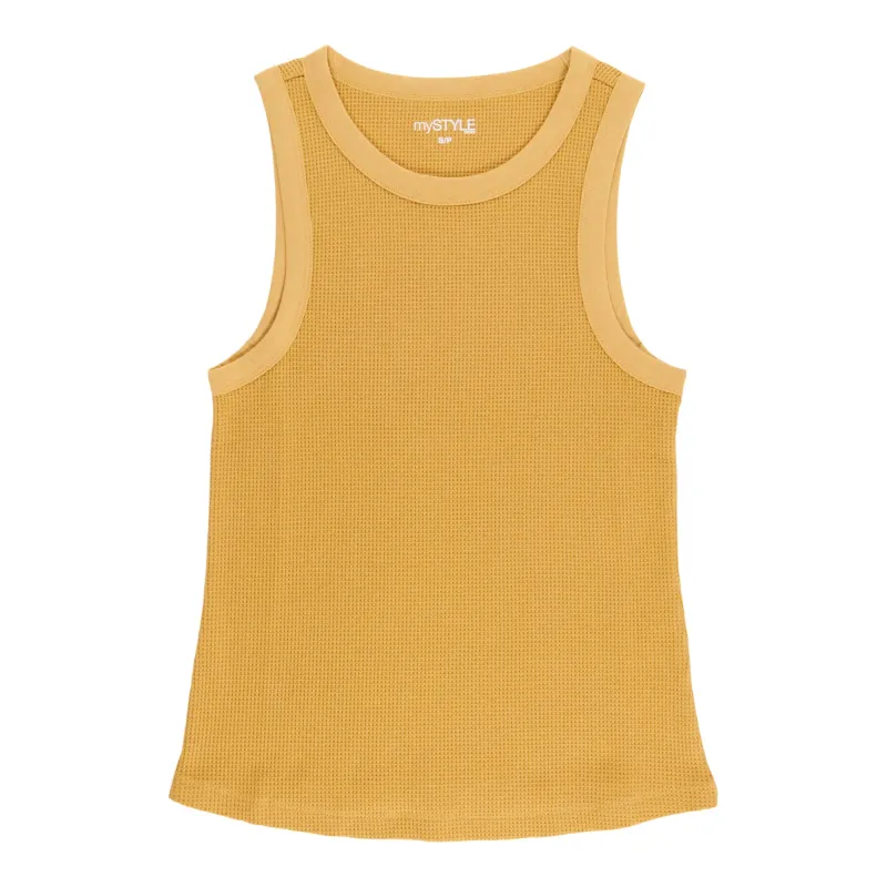 mySTYLE Women's Waffle Tank Top sold by Giant Tiger