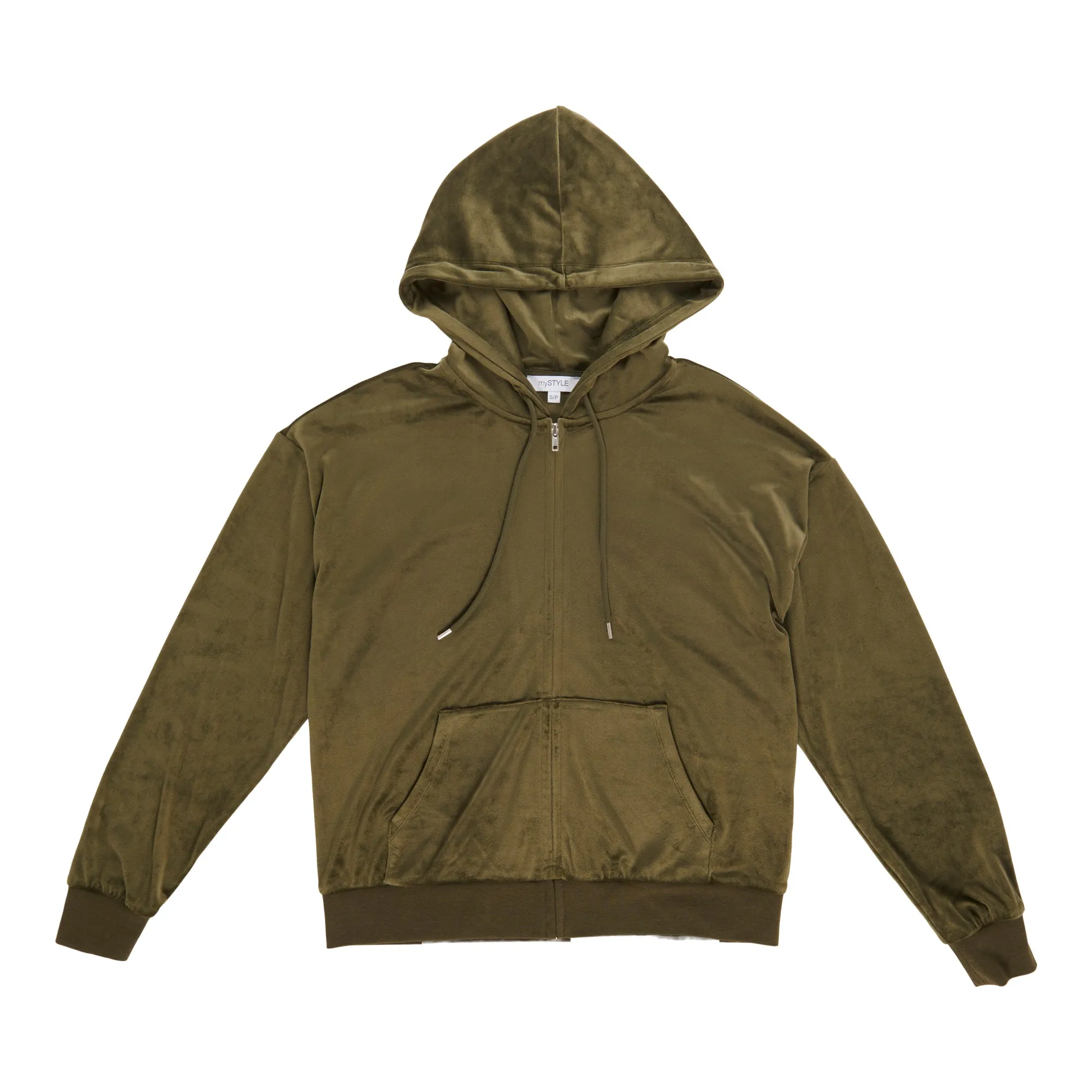 mySTYLE Women's Velour Zip-Up Hoodie sold by Giant Tiger product image thumbnail 3