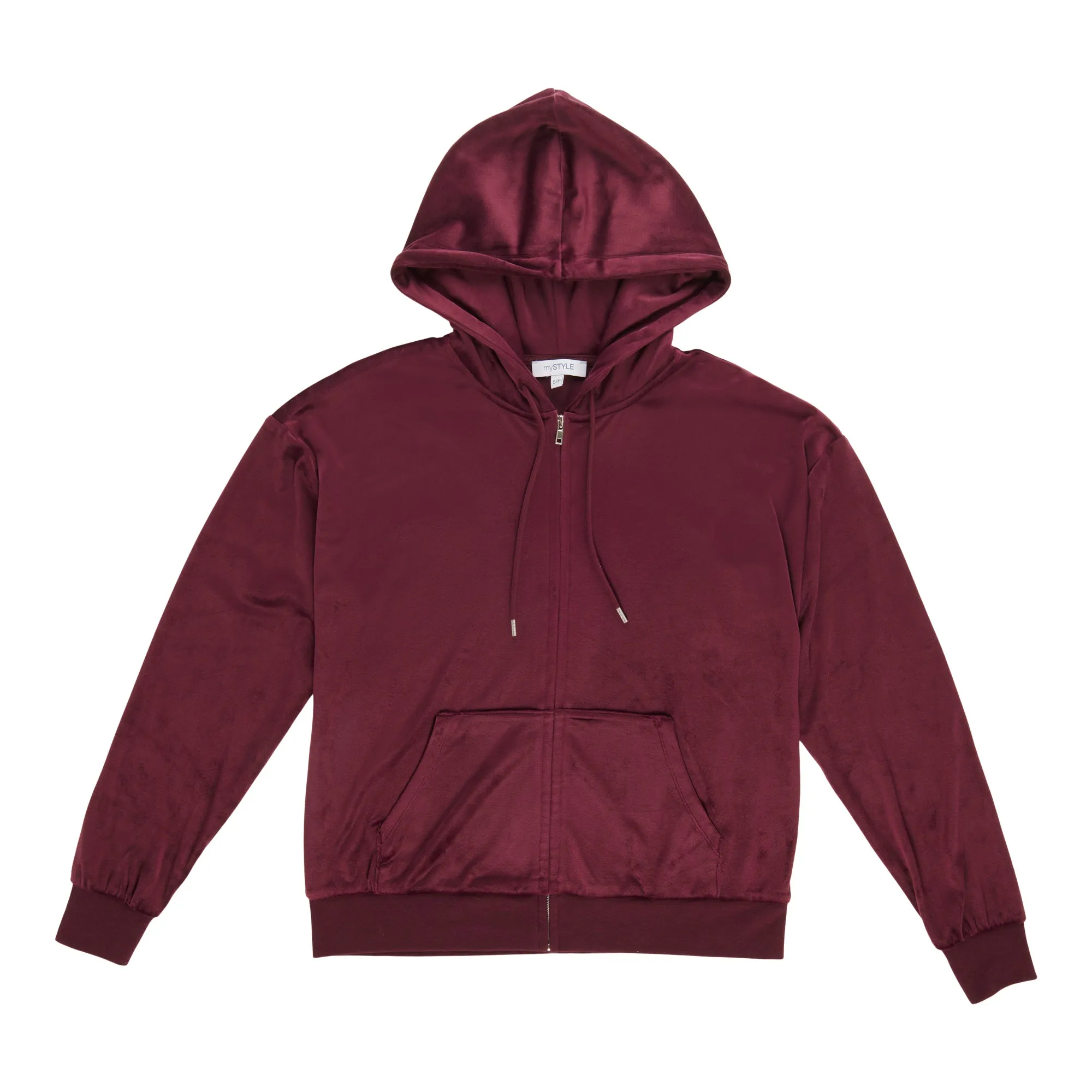mySTYLE Women's Velour Zip-Up Hoodie sold by Giant Tiger product image thumbnail 2