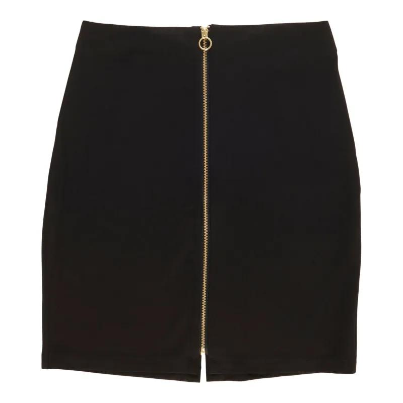 lily morgan Women's Solid Zip Front Skirt sold by Giant Tiger