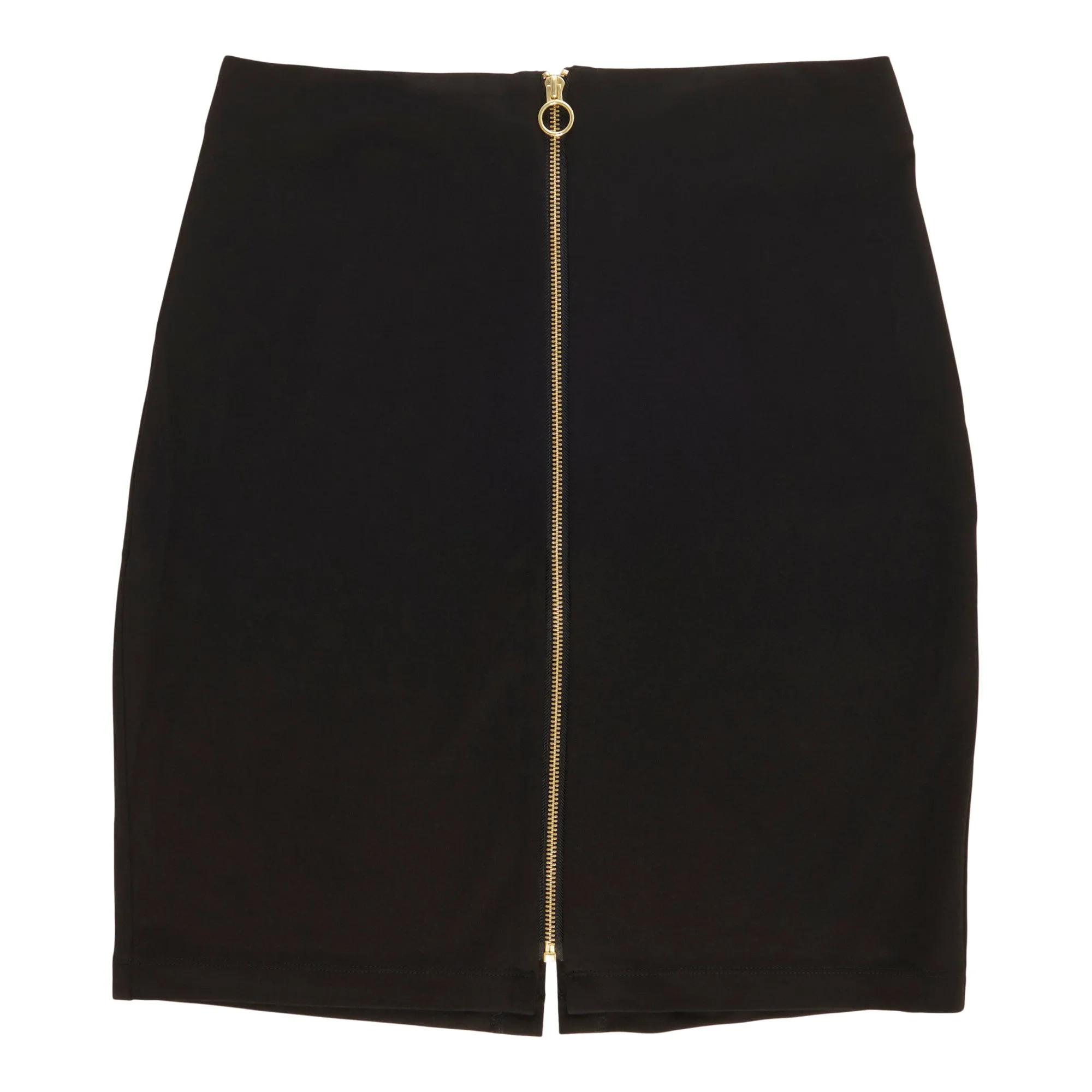 lily morgan Women's Solid Zip Front Skirt sold by Giant Tiger