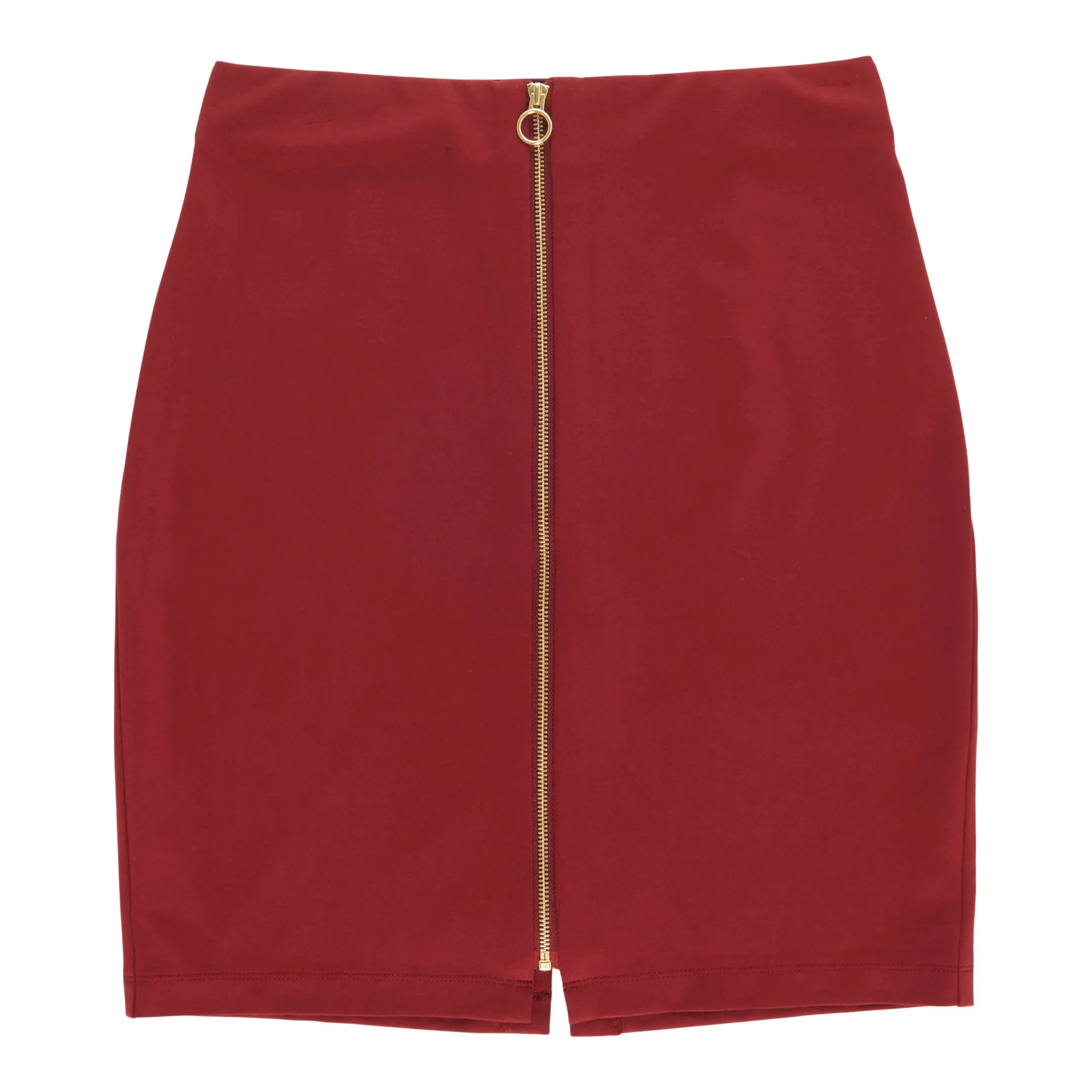 lily morgan Women's Solid Zip Front Skirt sold by Giant Tiger product image thumbnail 2