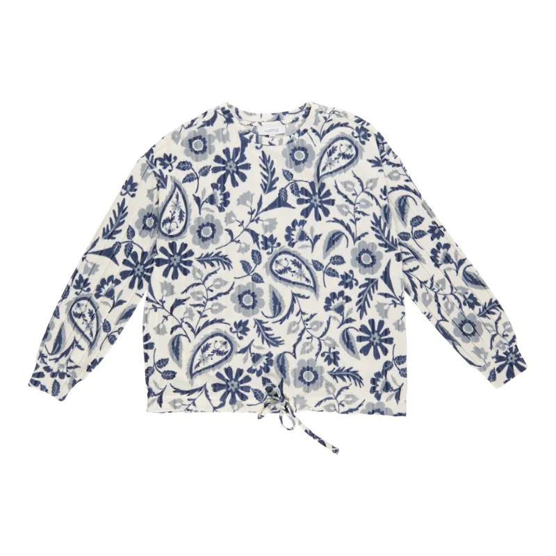 mySTYLE Women's Long Sleeve Tie Front Top sold by Giant Tiger