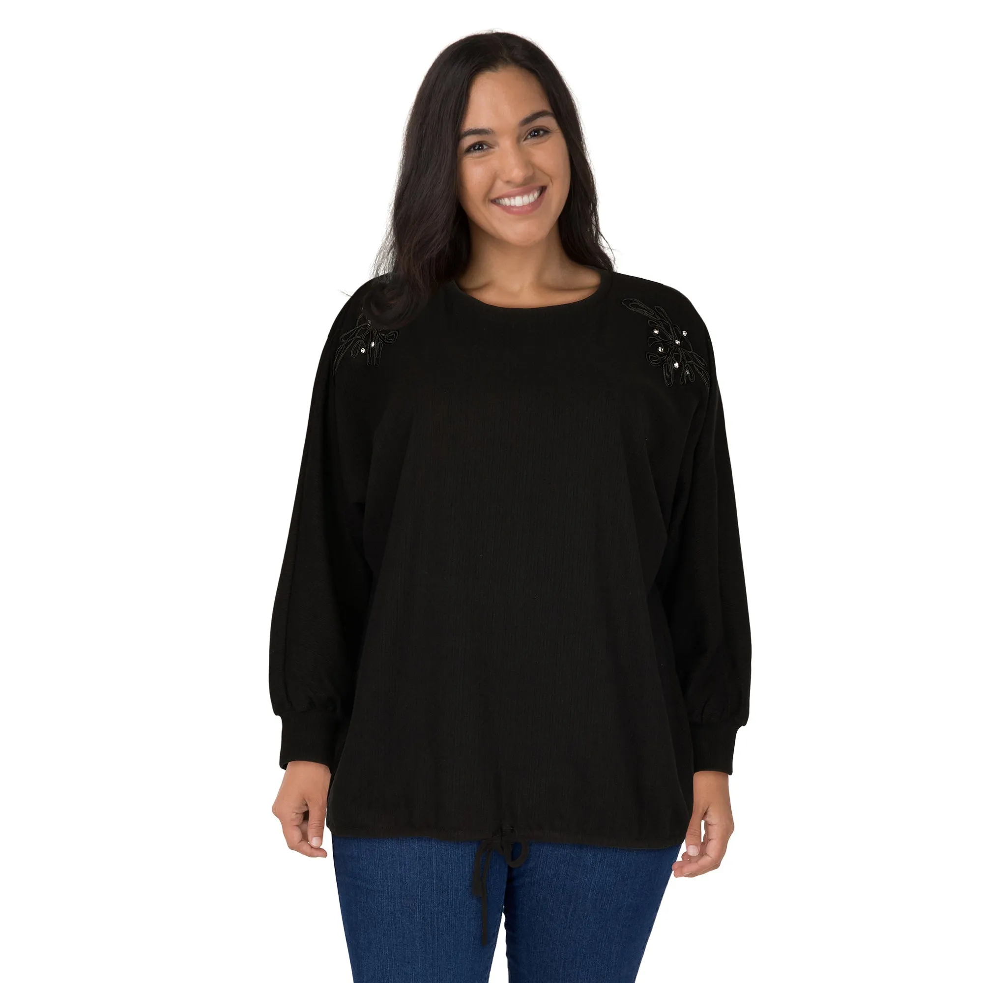lily morgan Women's Plus Long Sleeve Top sold by Giant Tiger product image thumbnail 3