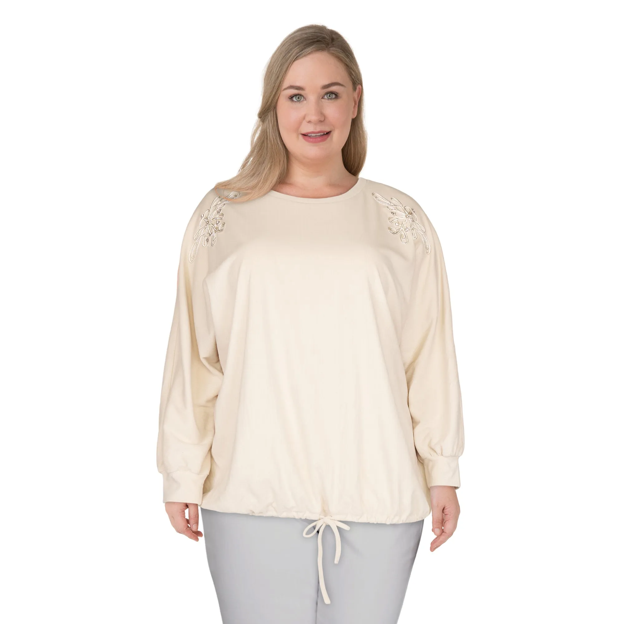 lily morgan Women's Plus Long Sleeve Top sold by Giant Tiger