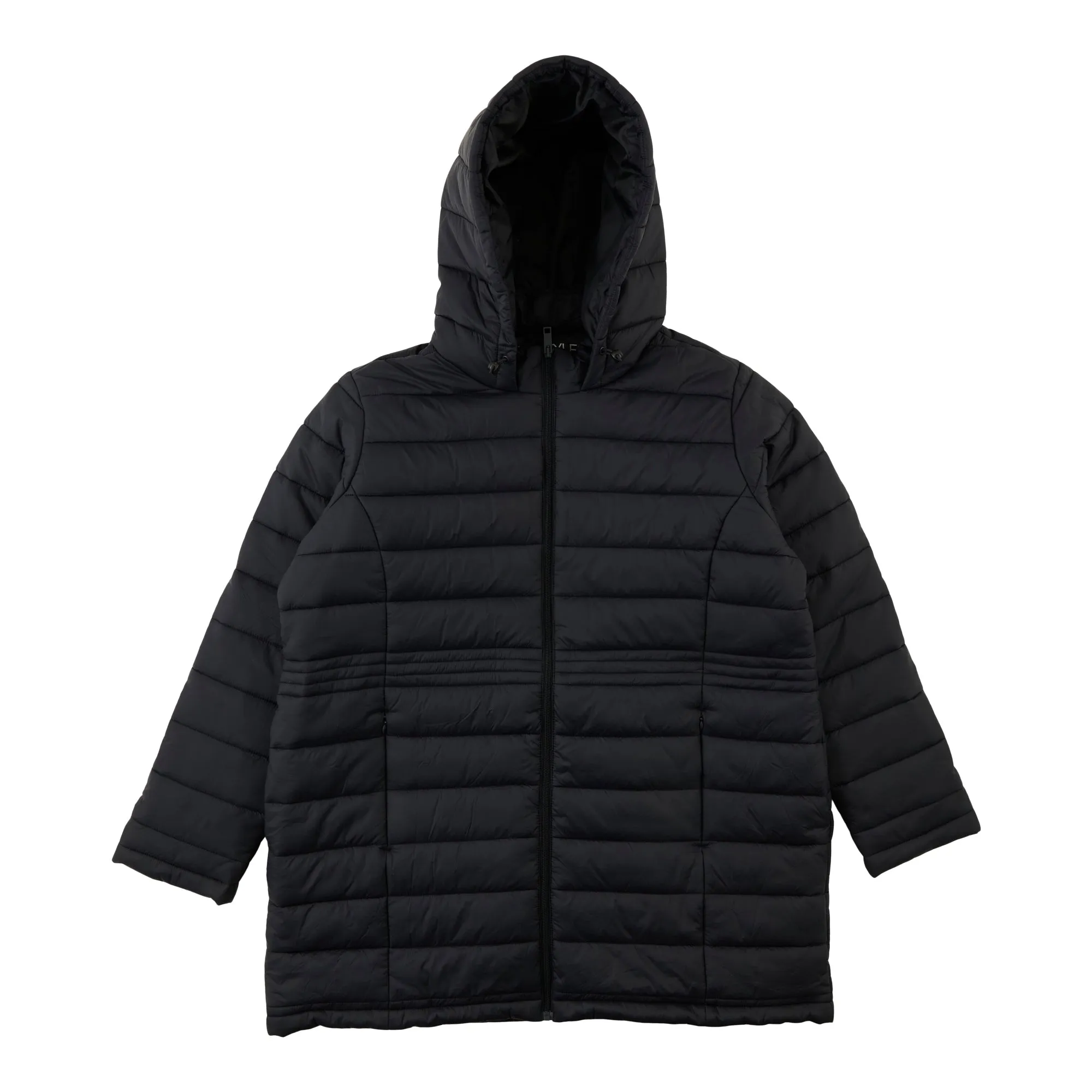 mySTYLE Women's Plus Mid-Length Puffer Jacket sold by Giant Tiger