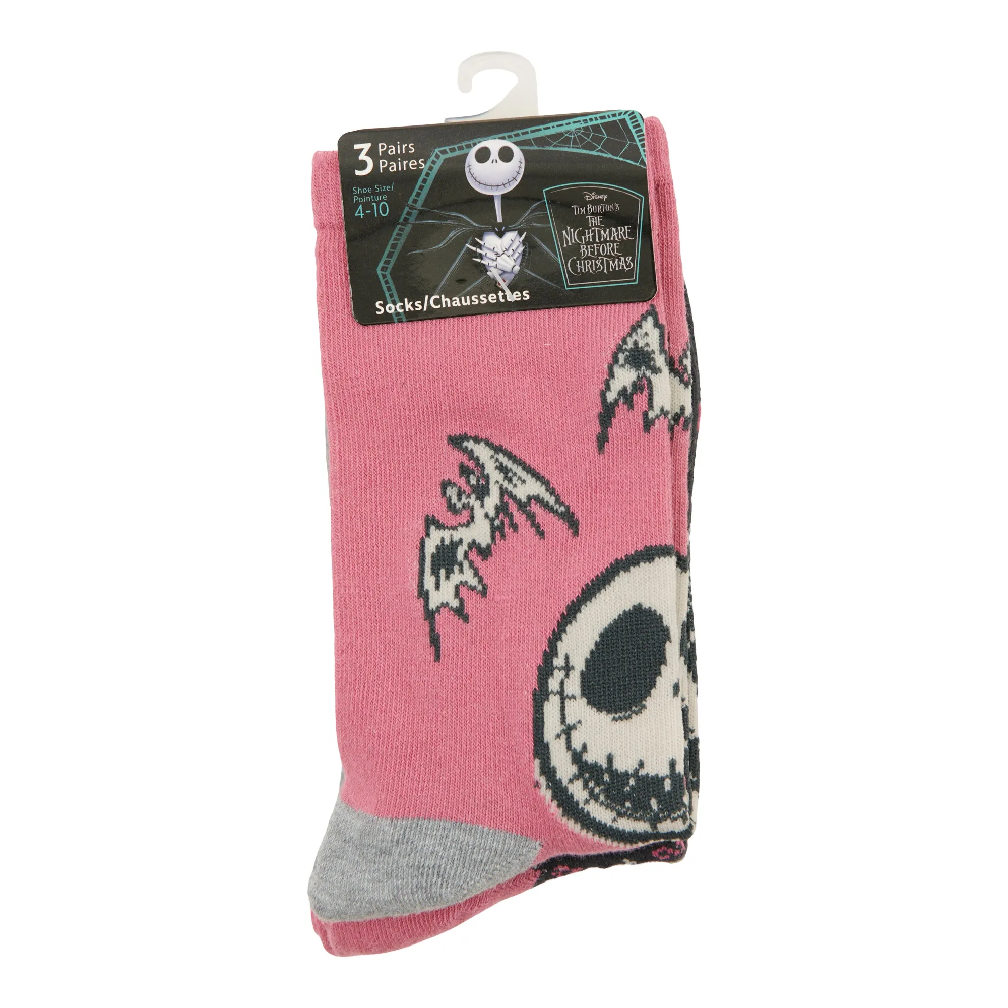 The Nightmare Before Christmas Women's Licensed Socks, 3-Pack sold by Giant Tiger