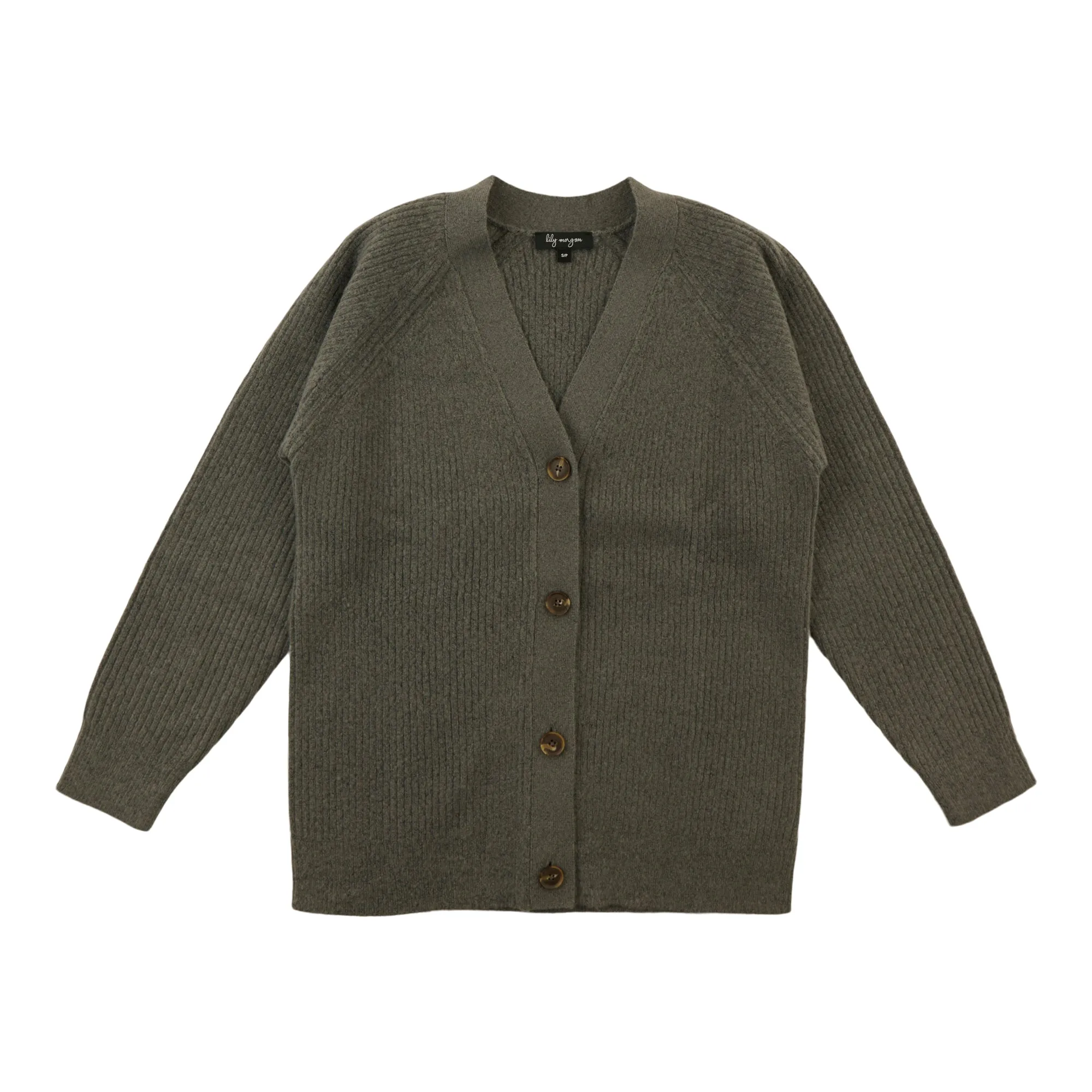 lily morgan Women's Ribbed Cardigan sold by Giant Tiger