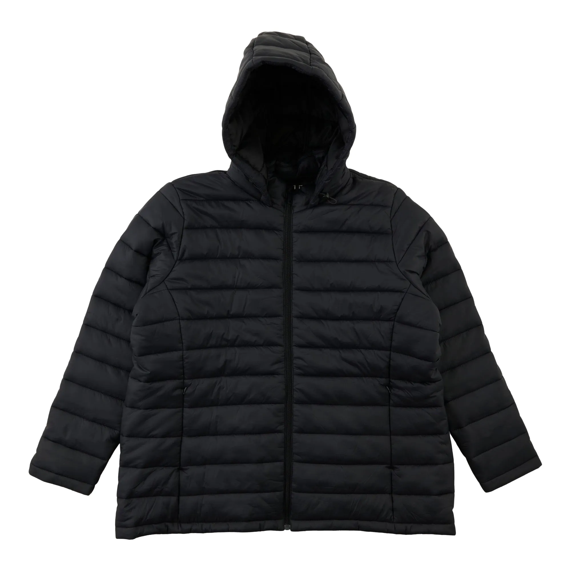 mySTYLE Women's Plus Short Puffer Jacket sold by Giant Tiger