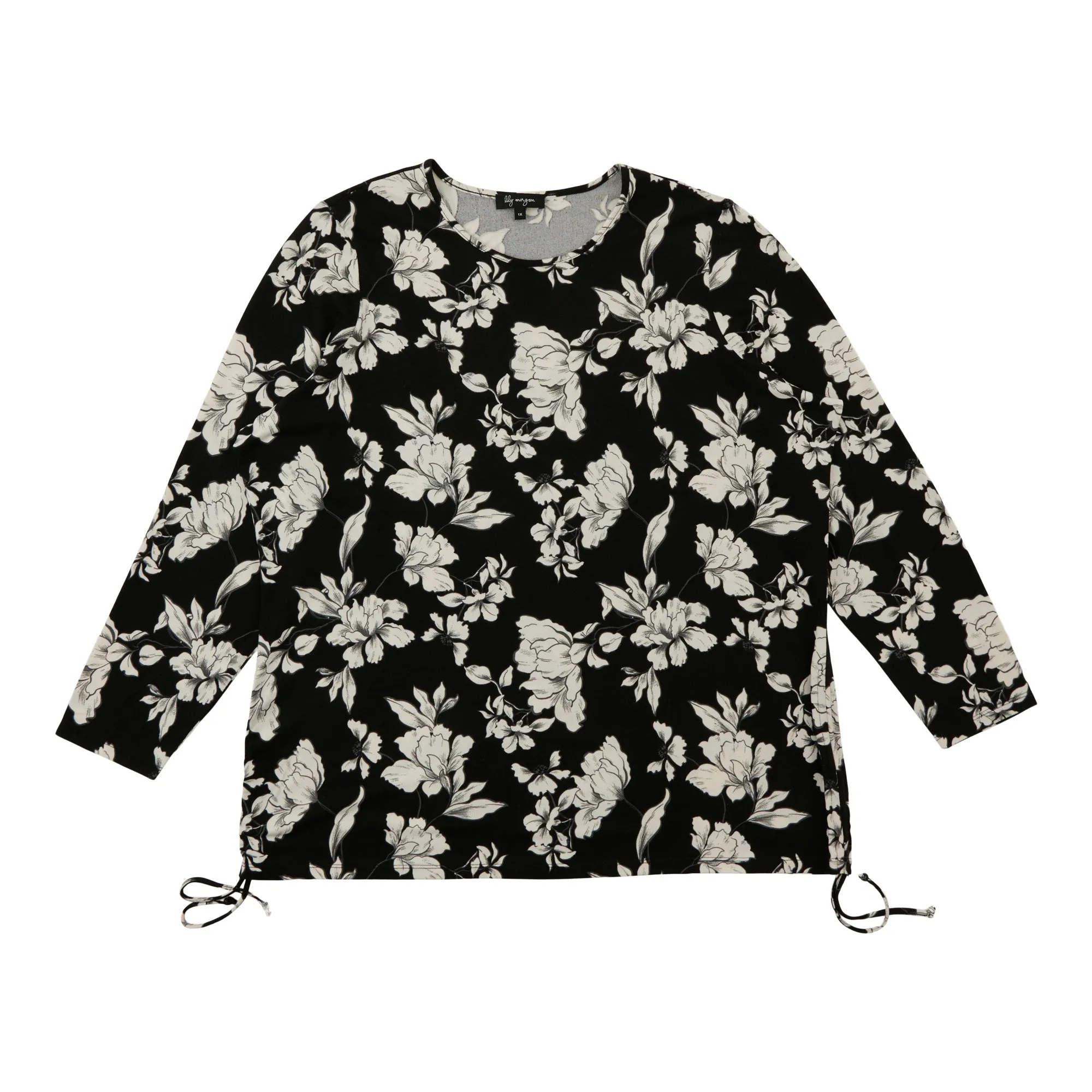 lily morgan Women's Plus Top with Side Ties sold by Giant Tiger product image thumbnail 4