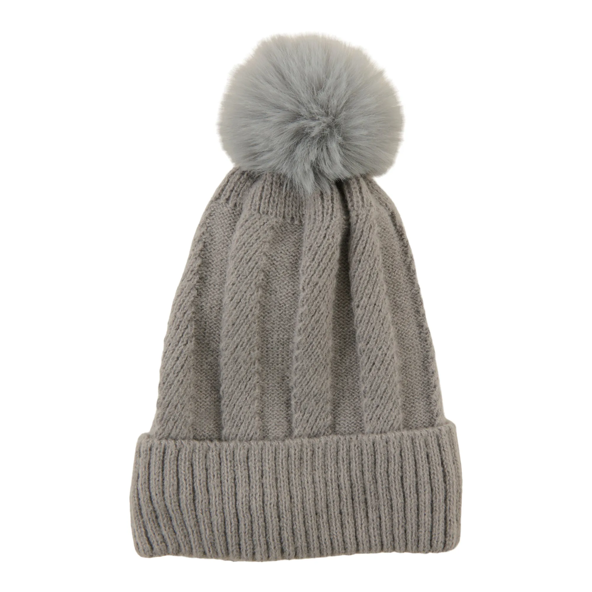 Women's Pom Pom Cable Knit Toque sold by Giant Tiger product image thumbnail 2