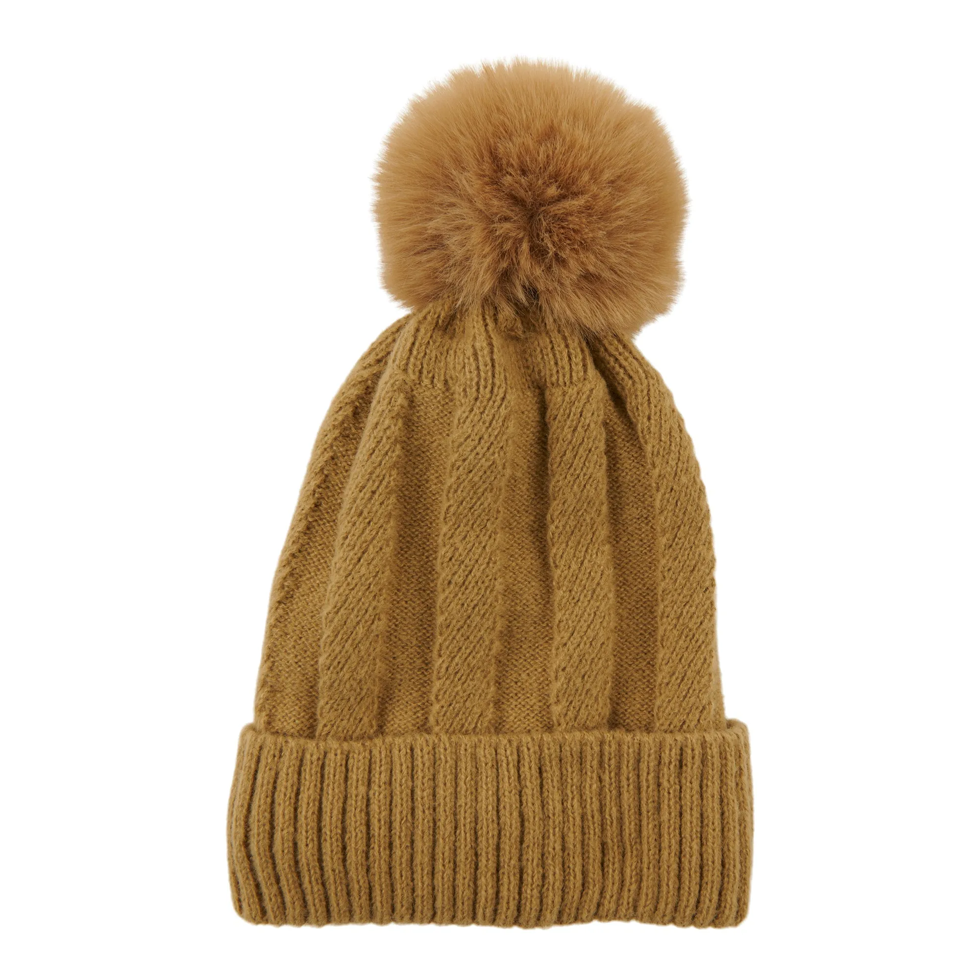 Women's Pom Pom Cable Knit Toque sold by Giant Tiger product image thumbnail 3
