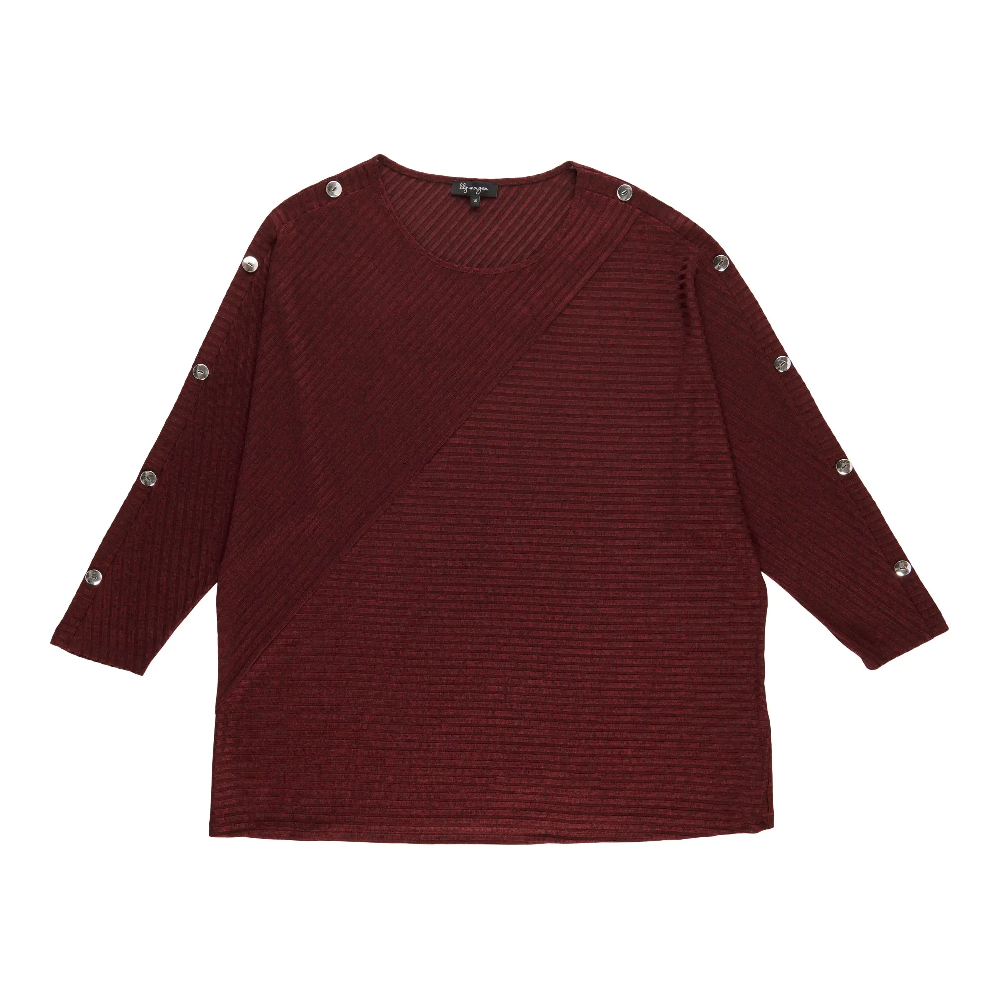 lily morgan Women's Plus Bias Cut Top sold by Giant Tiger product image thumbnail 4