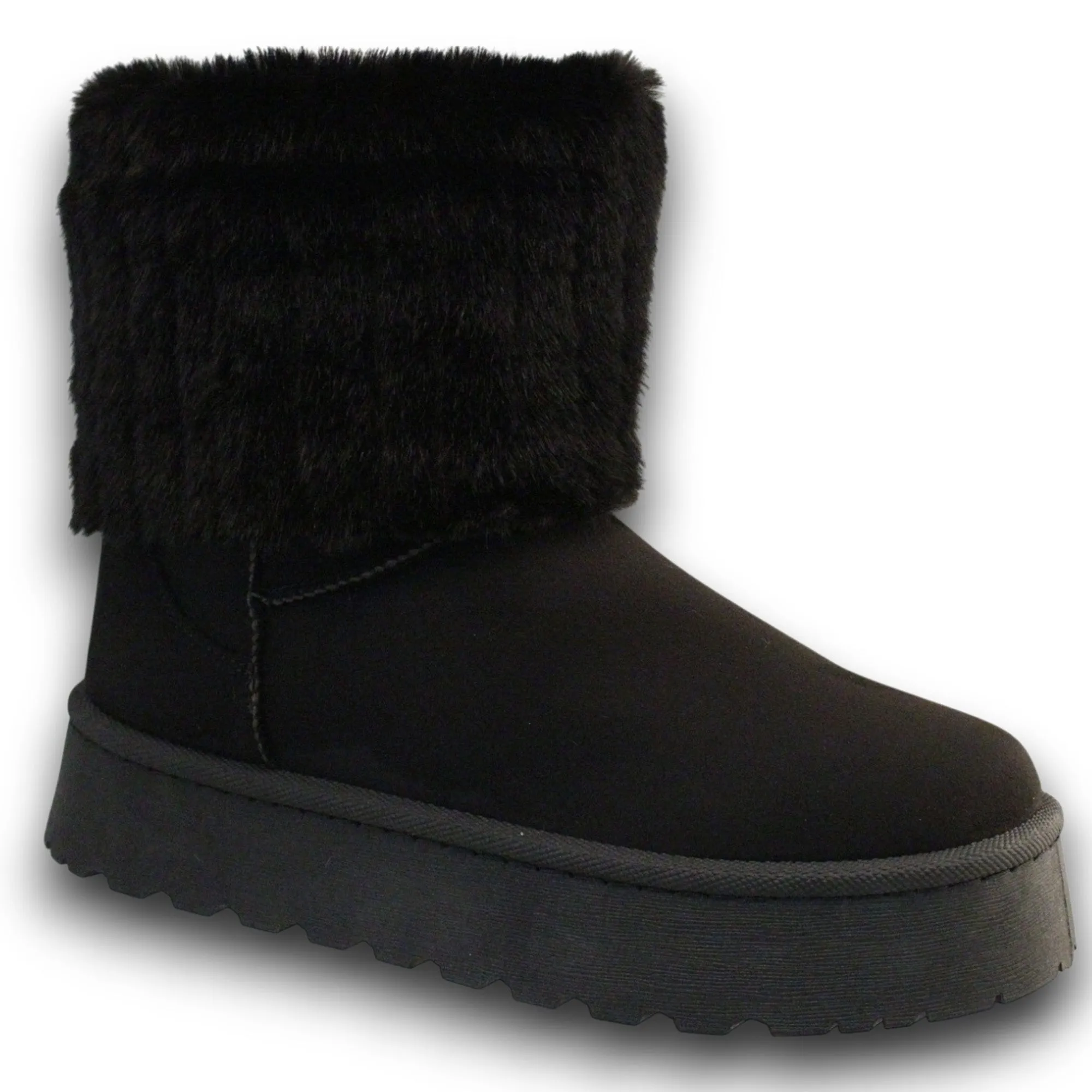 mySTYLE Women's Foldover Yuggy Winter Boots sold by Giant Tiger product image thumbnail 3