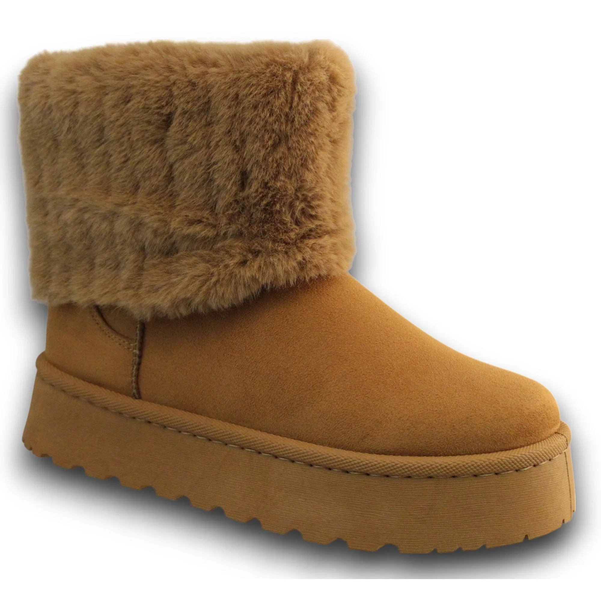 mySTYLE Women's Foldover Yuggy Winter Boots sold by Giant Tiger product image thumbnail 2