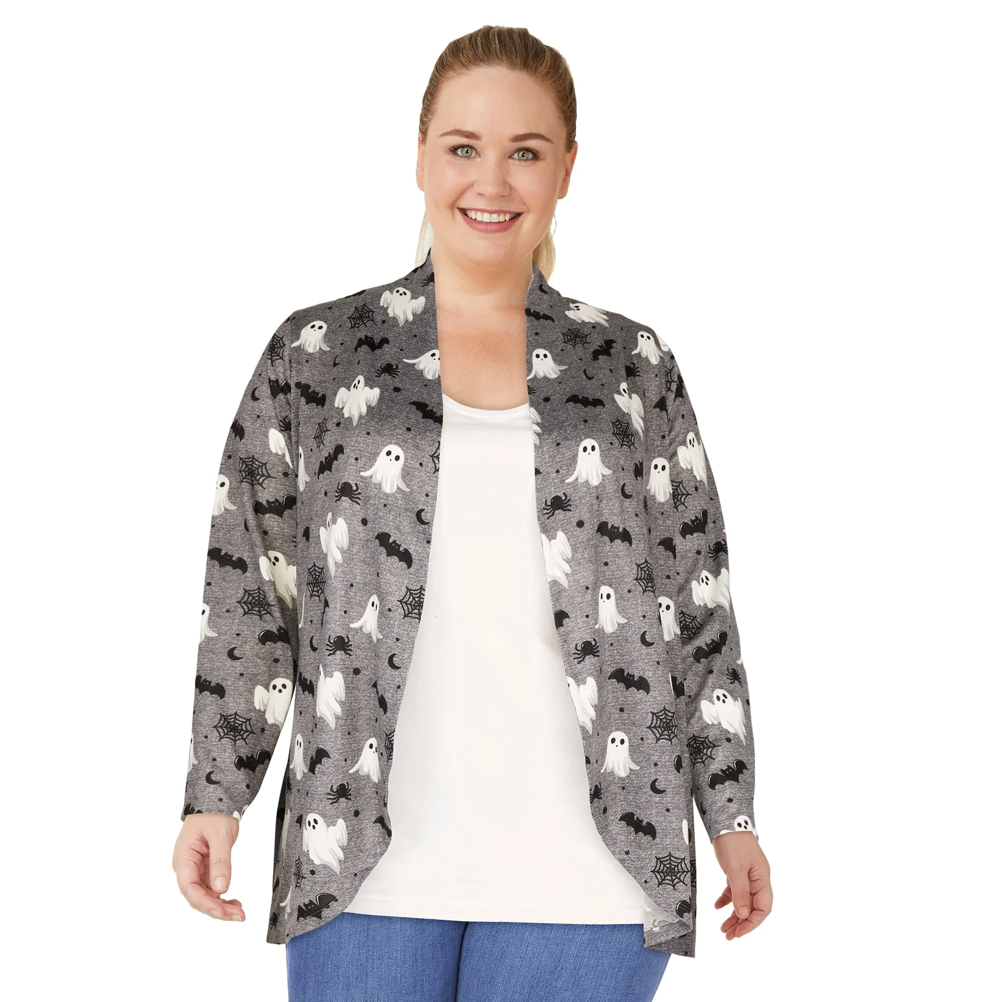 Women's Plus Halloween Cardigan sold by Giant Tiger product image thumbnail 2