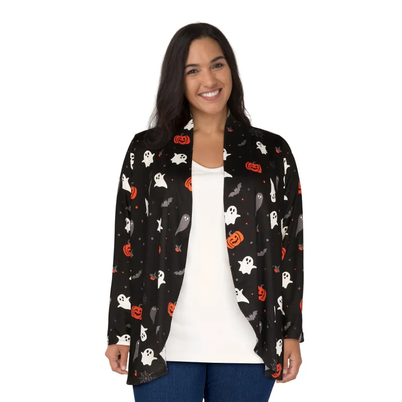 Women's Plus Halloween Cardigan sold by Giant Tiger