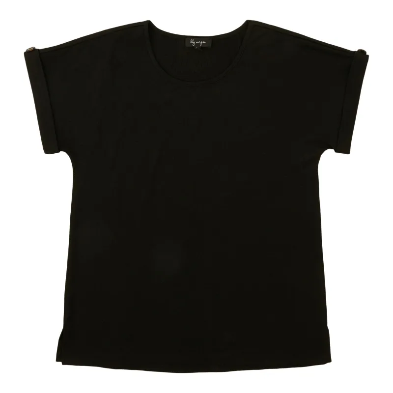 lily morgan Women's Crinkle Top sold by Giant Tiger