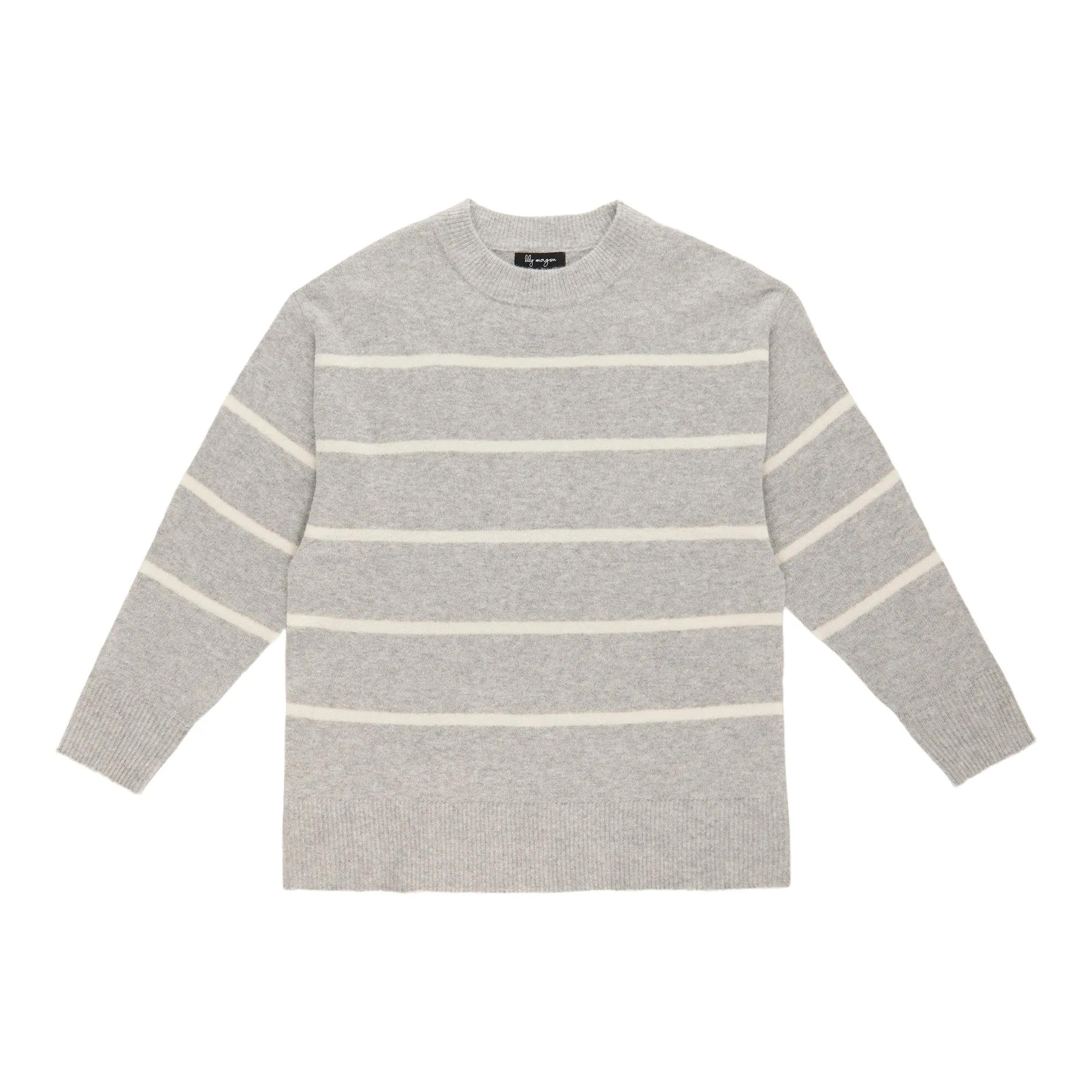 lily morgan Women's Striped Crew Neck Sweater sold by Giant Tiger product image thumbnail 3