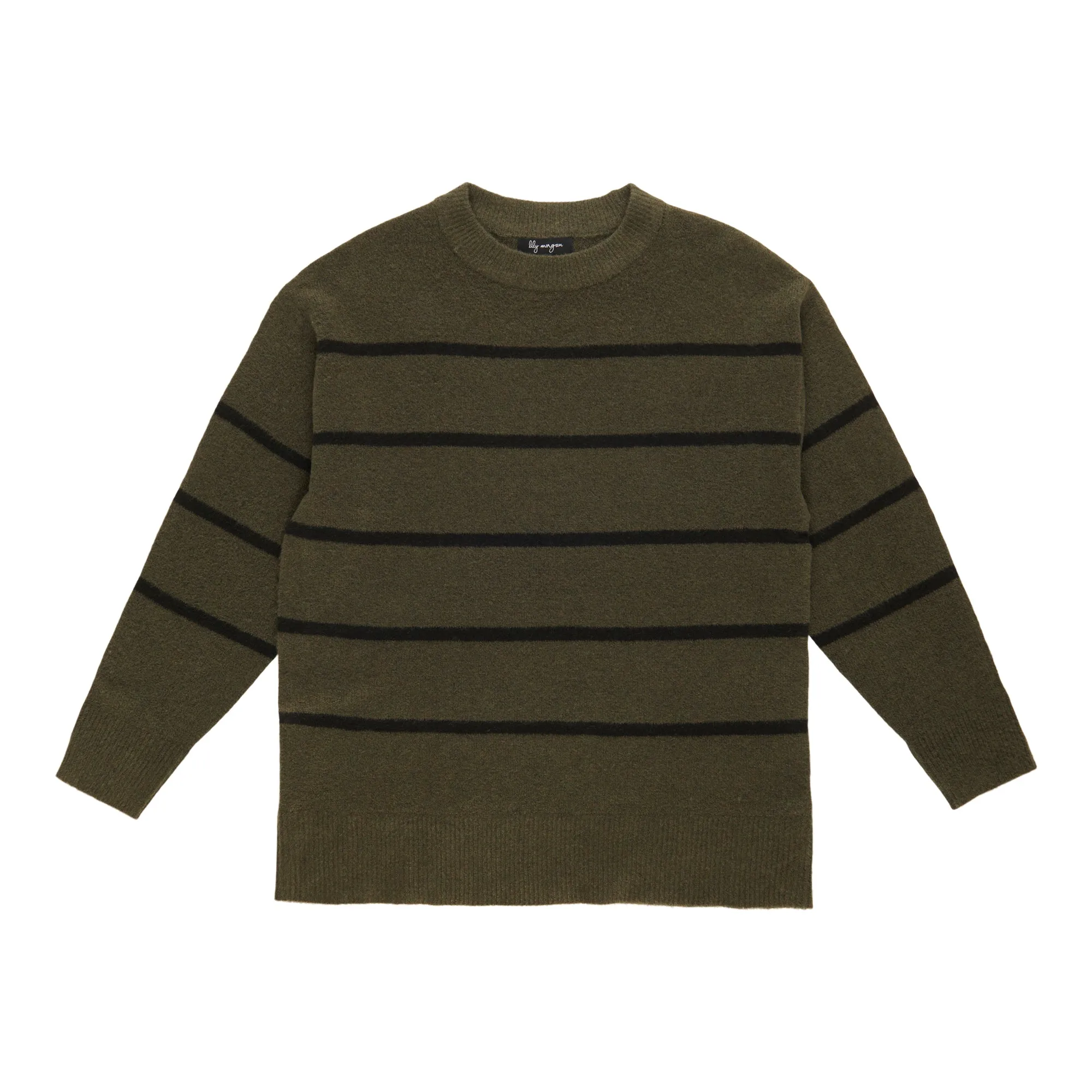 lily morgan Women's Striped Crew Neck Sweater sold by Giant Tiger product image thumbnail 4