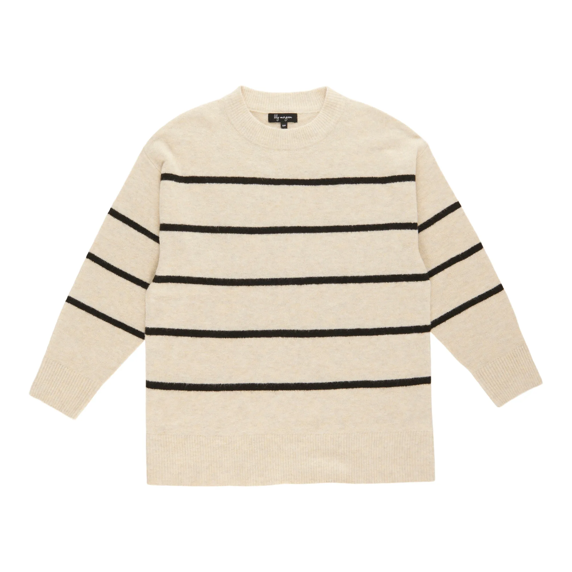 lily morgan Women's Striped Crew Neck Sweater sold by Giant Tiger product image thumbnail 2