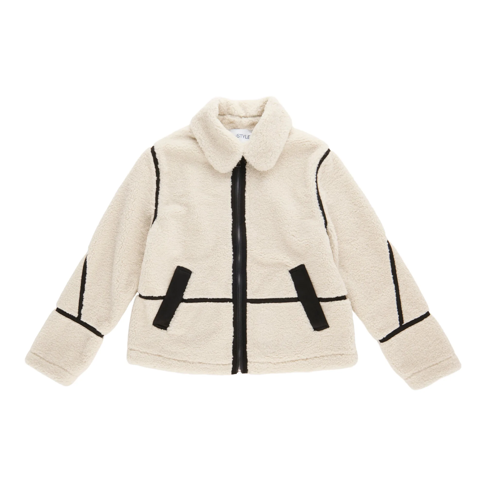 mySTYLE Women's Sherpa Biker Jacket sold by Giant Tiger product image thumbnail 2