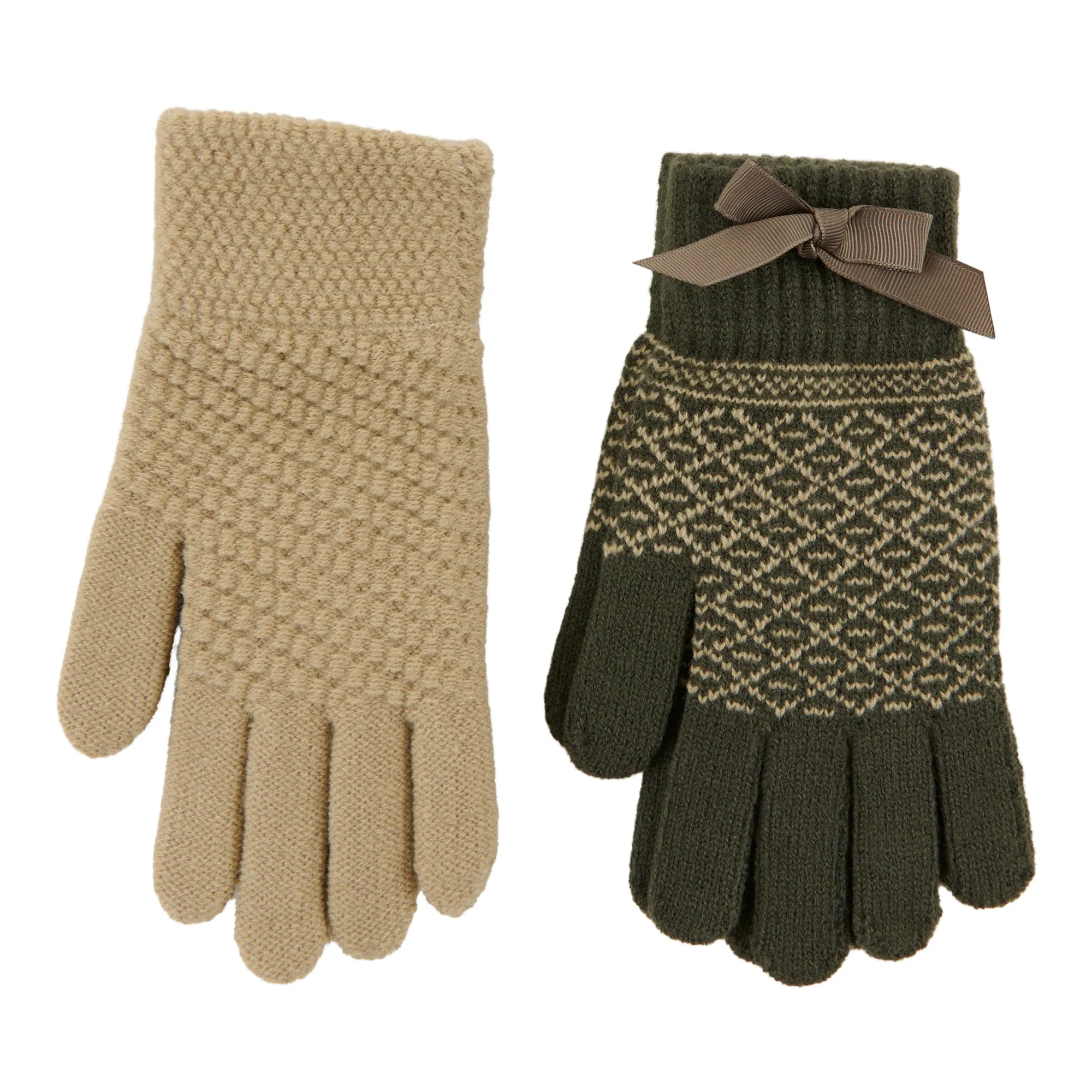 Women's Touch Knit Gloves, 2-Pack sold by Giant Tiger product image thumbnail 2