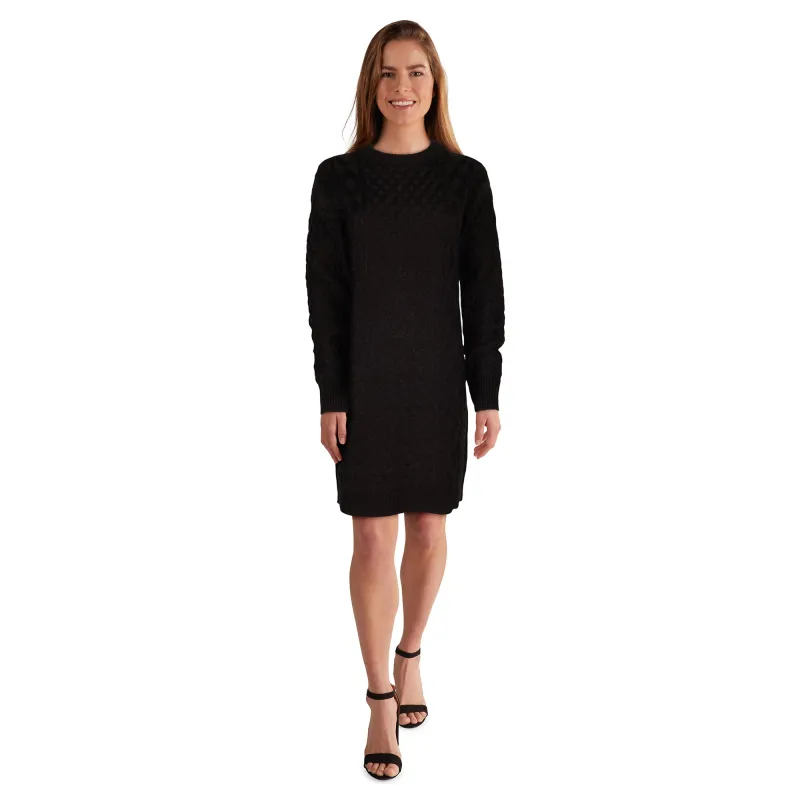 lily morgan Women's Cable Knit Sweater Dress sold by Giant Tiger
